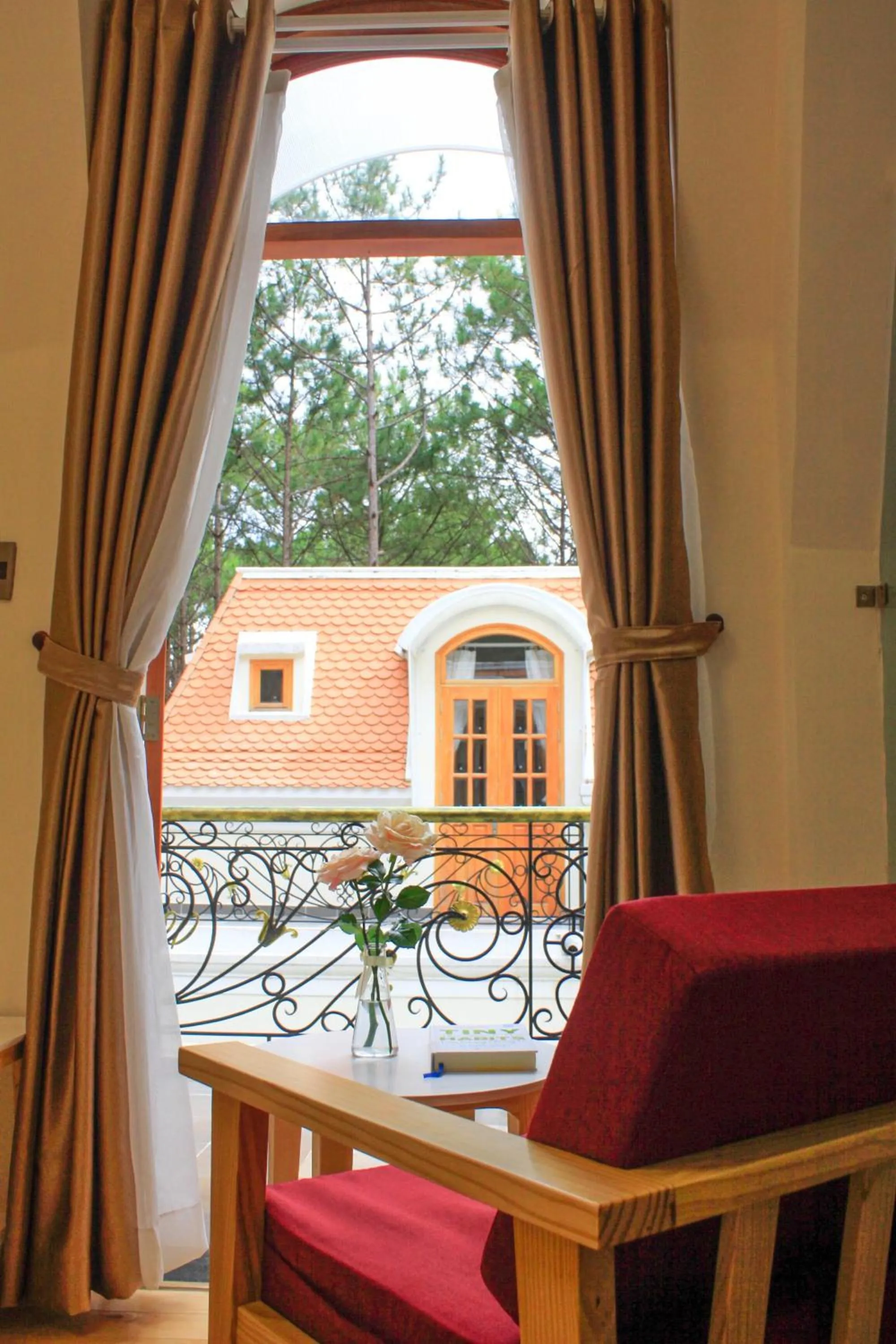 Balcony/Terrace in Omirita Resort Dalat