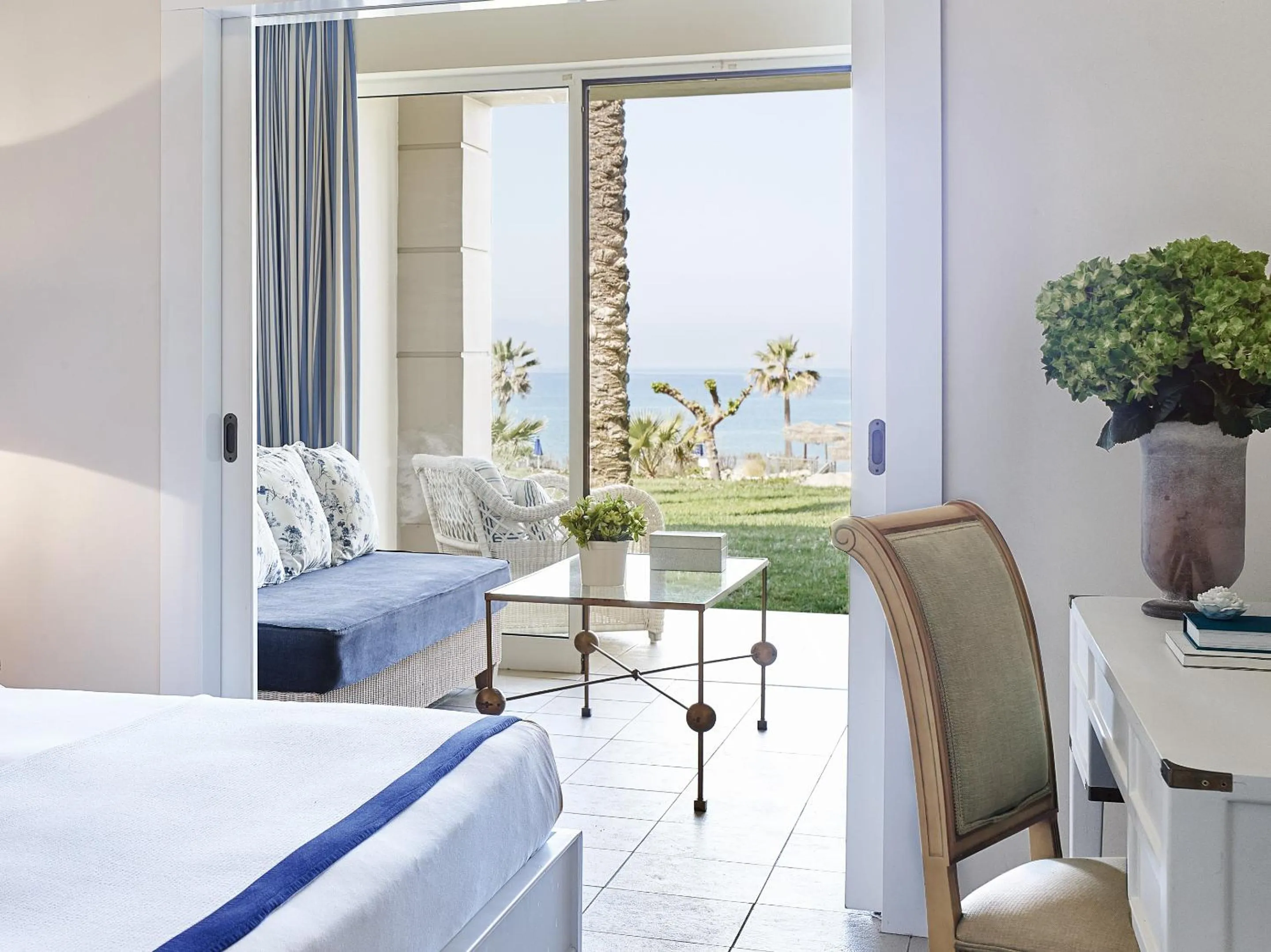 View (from property/room), Bed in Grecotel La Riviera at Riviera Olympia & Aqua Park