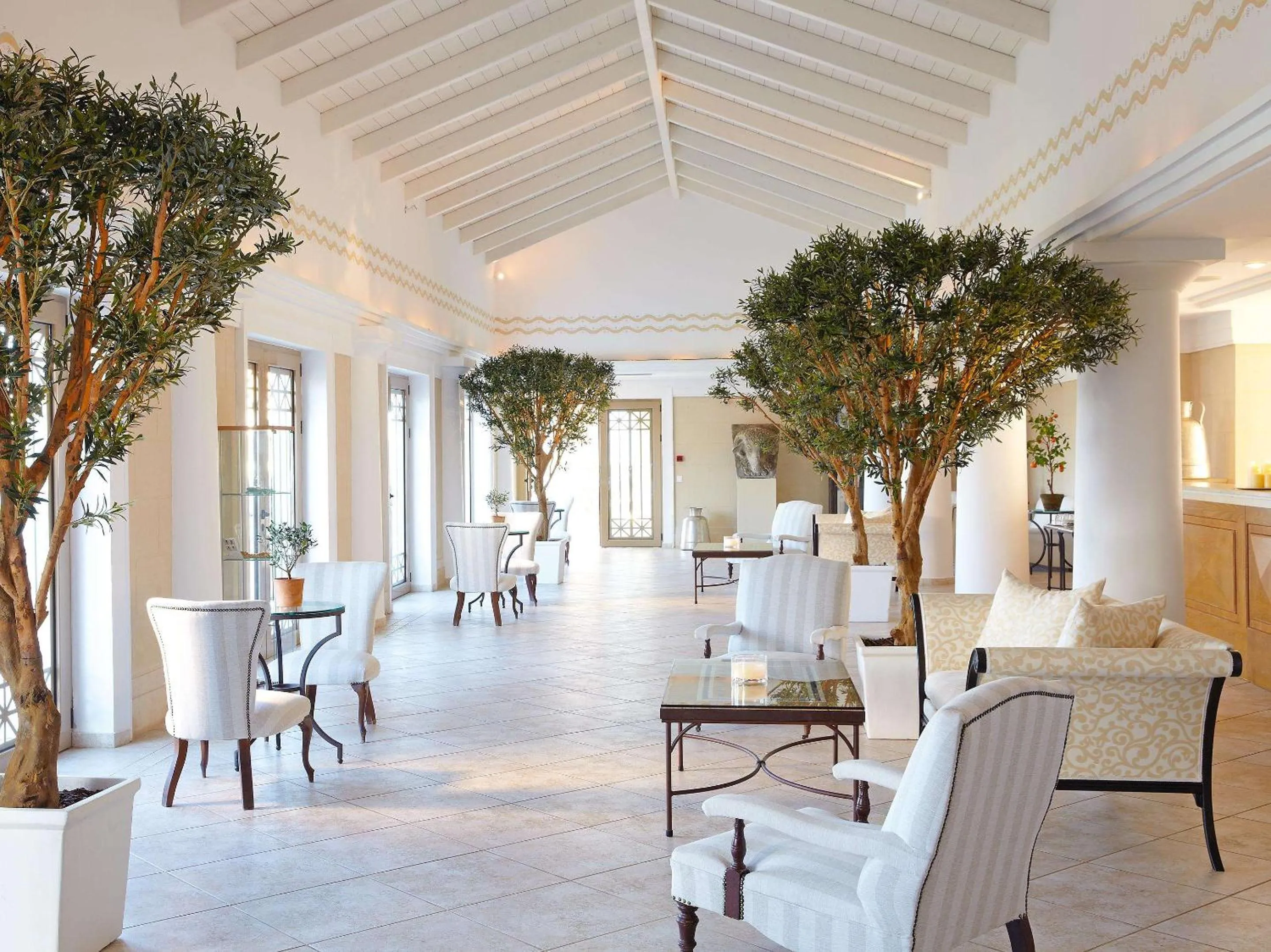 Lobby or reception in Grecotel La Riviera at Riviera Olympia & Aqua Park