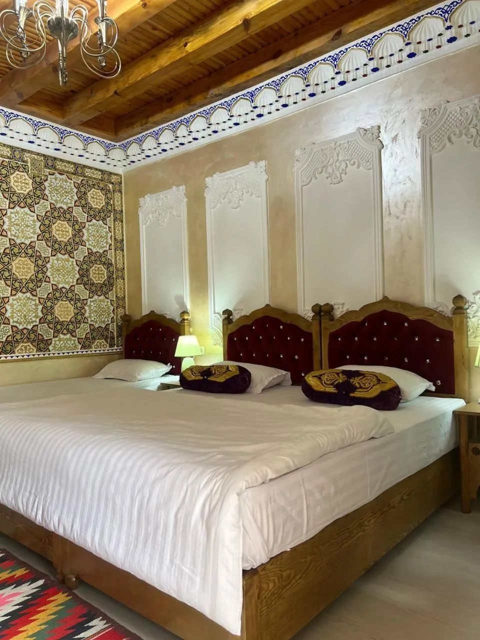 Bed in Central Asia Hotel