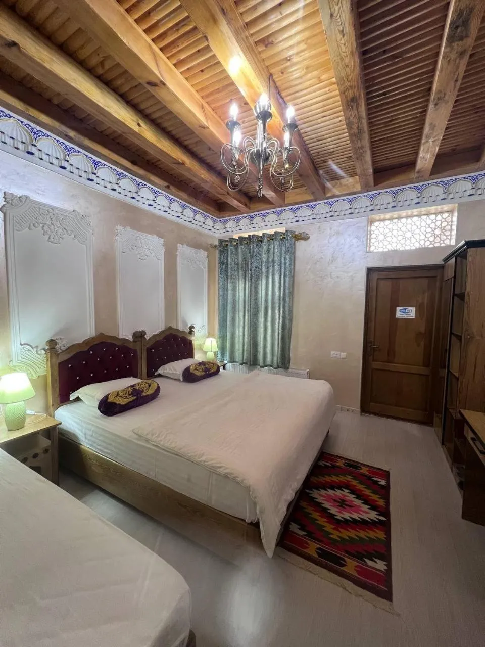 Photo of the whole room, Bed in Central Asia Hotel