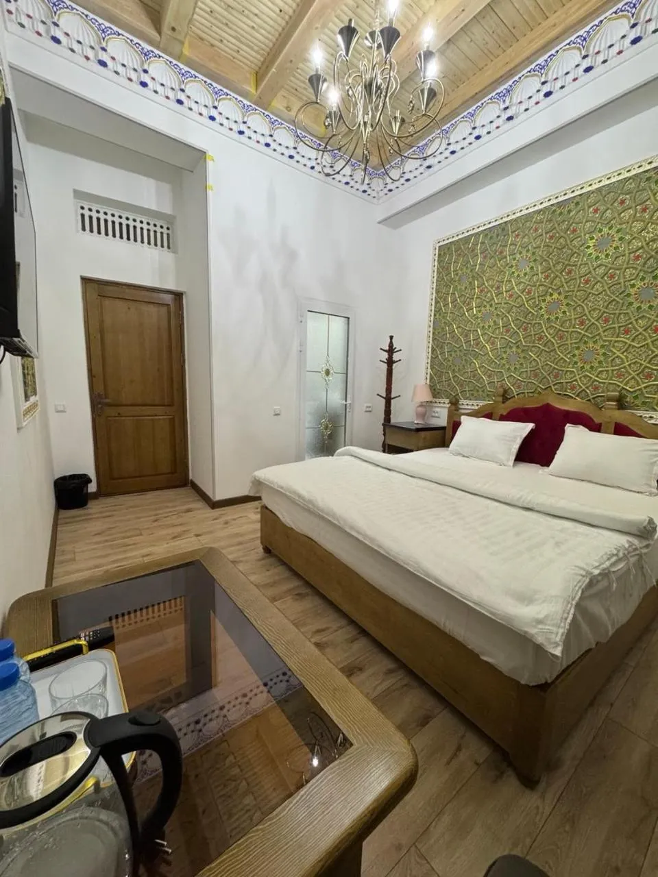 Photo of the whole room, Bed in Central Asia Hotel