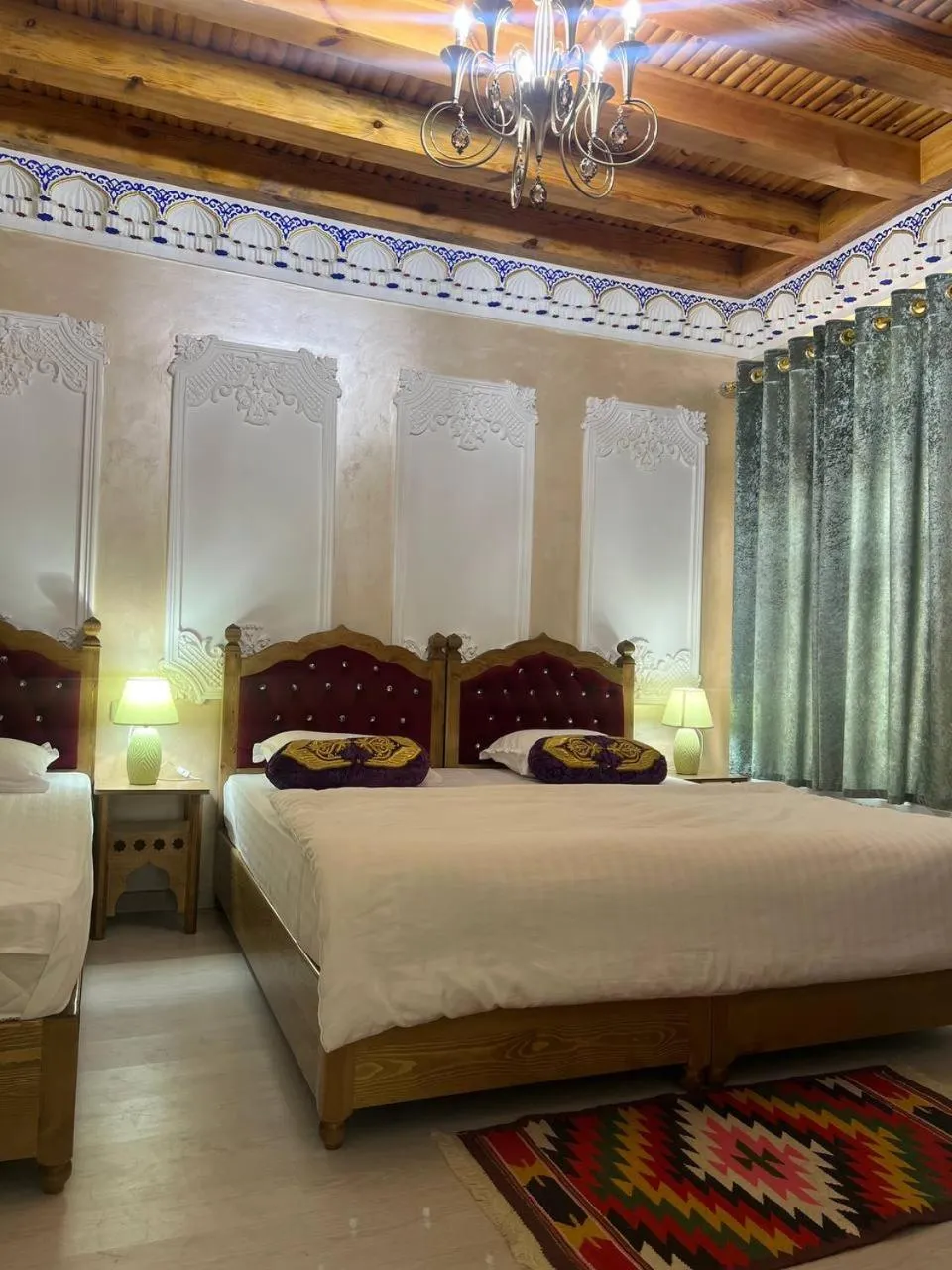 Bed in Central Asia Hotel