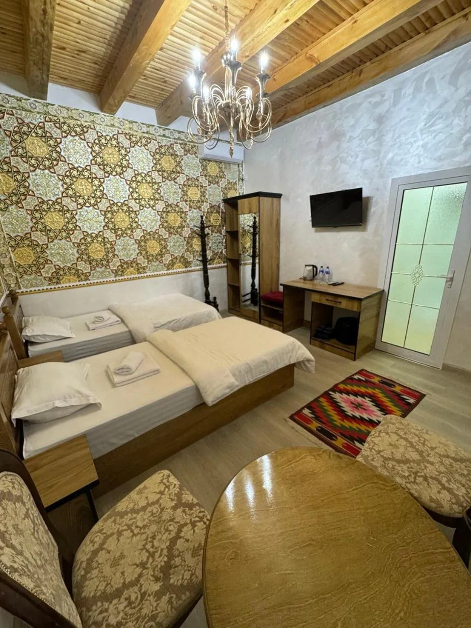 Bed in Central Asia Hotel