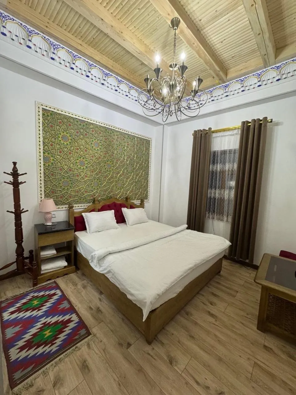Photo of the whole room, Bed in Central Asia Hotel