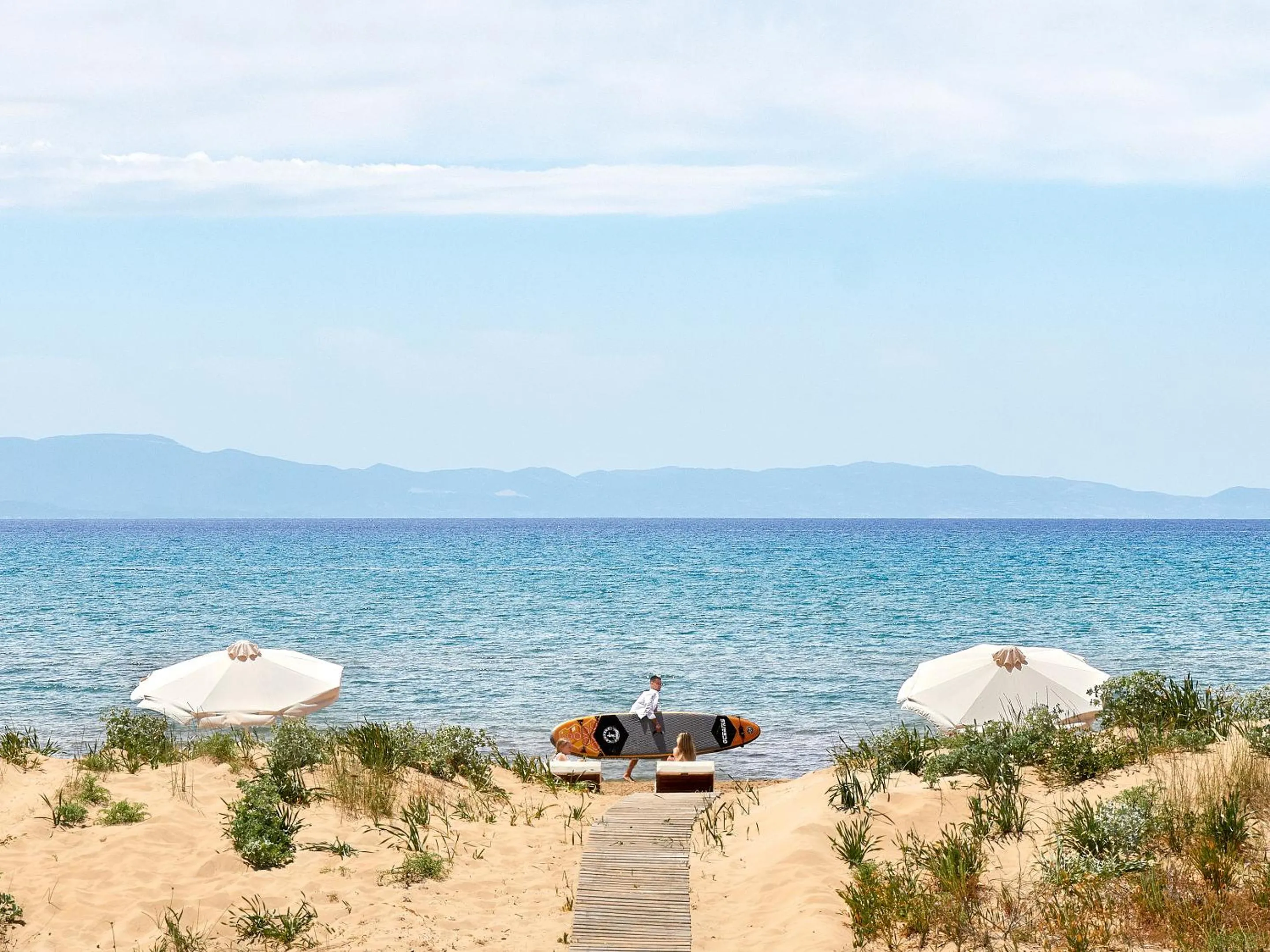 Natural landscape in Mandola Rosa at Riviera Olympia, A Grecotel Resort to Live