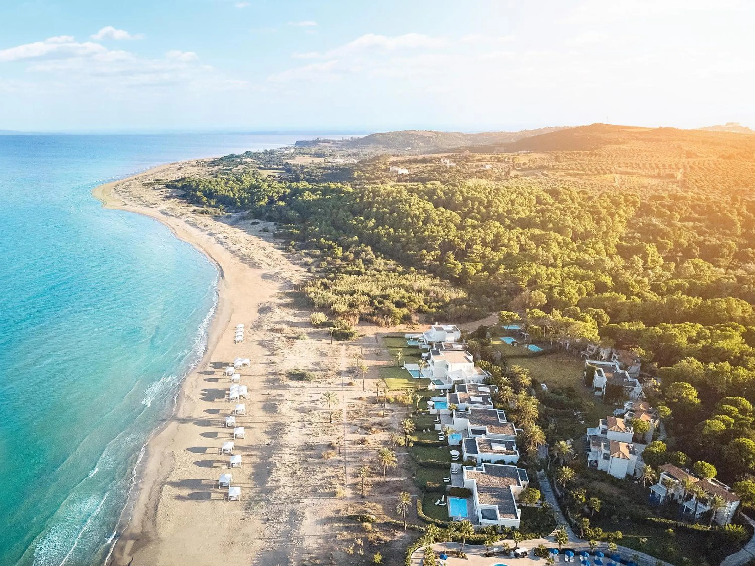 Bird's eye view in Mandola Rosa at Riviera Olympia, A Grecotel Resort to Live