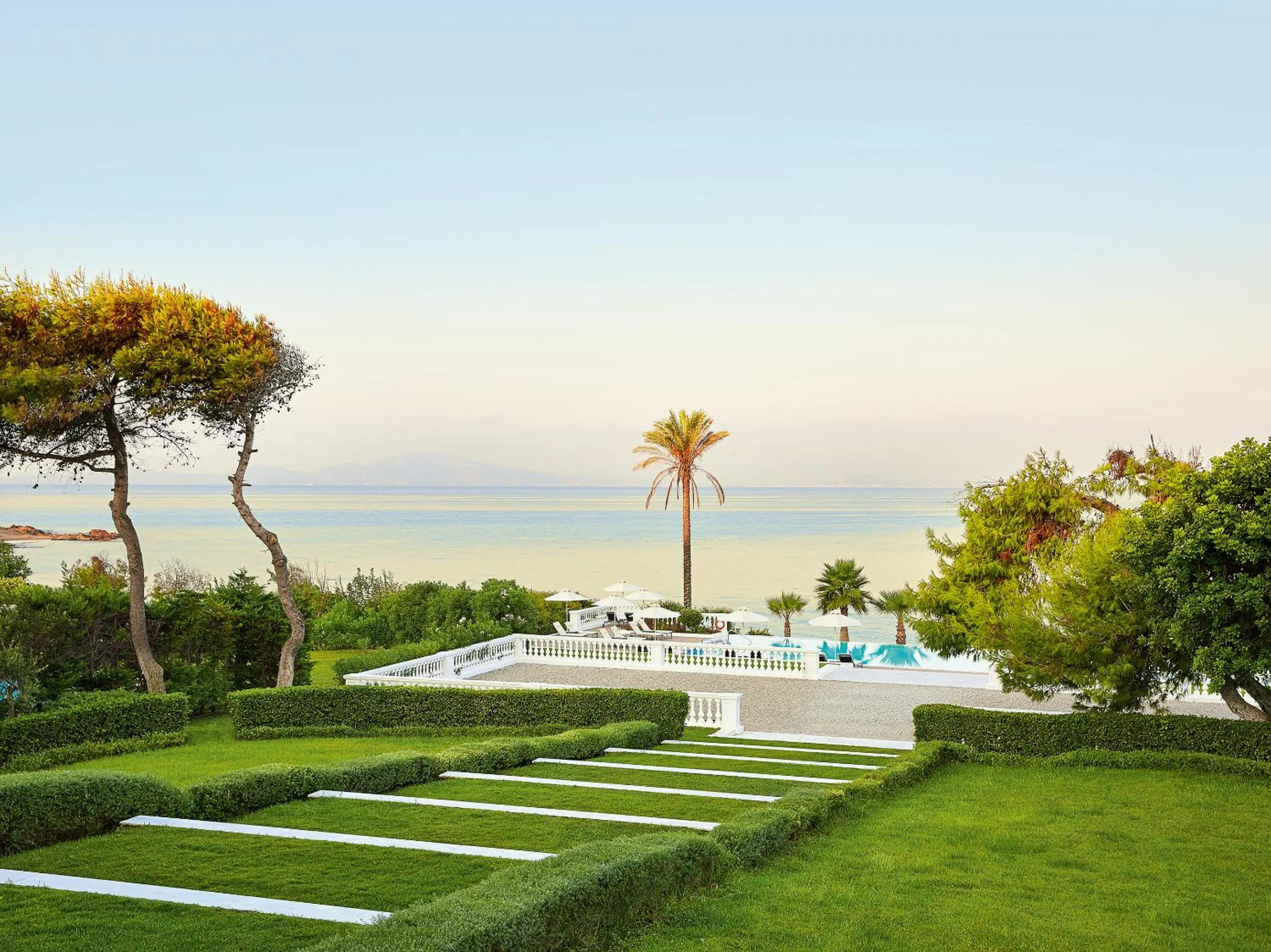 Garden in Mandola Rosa at Riviera Olympia, A Grecotel Resort to Live