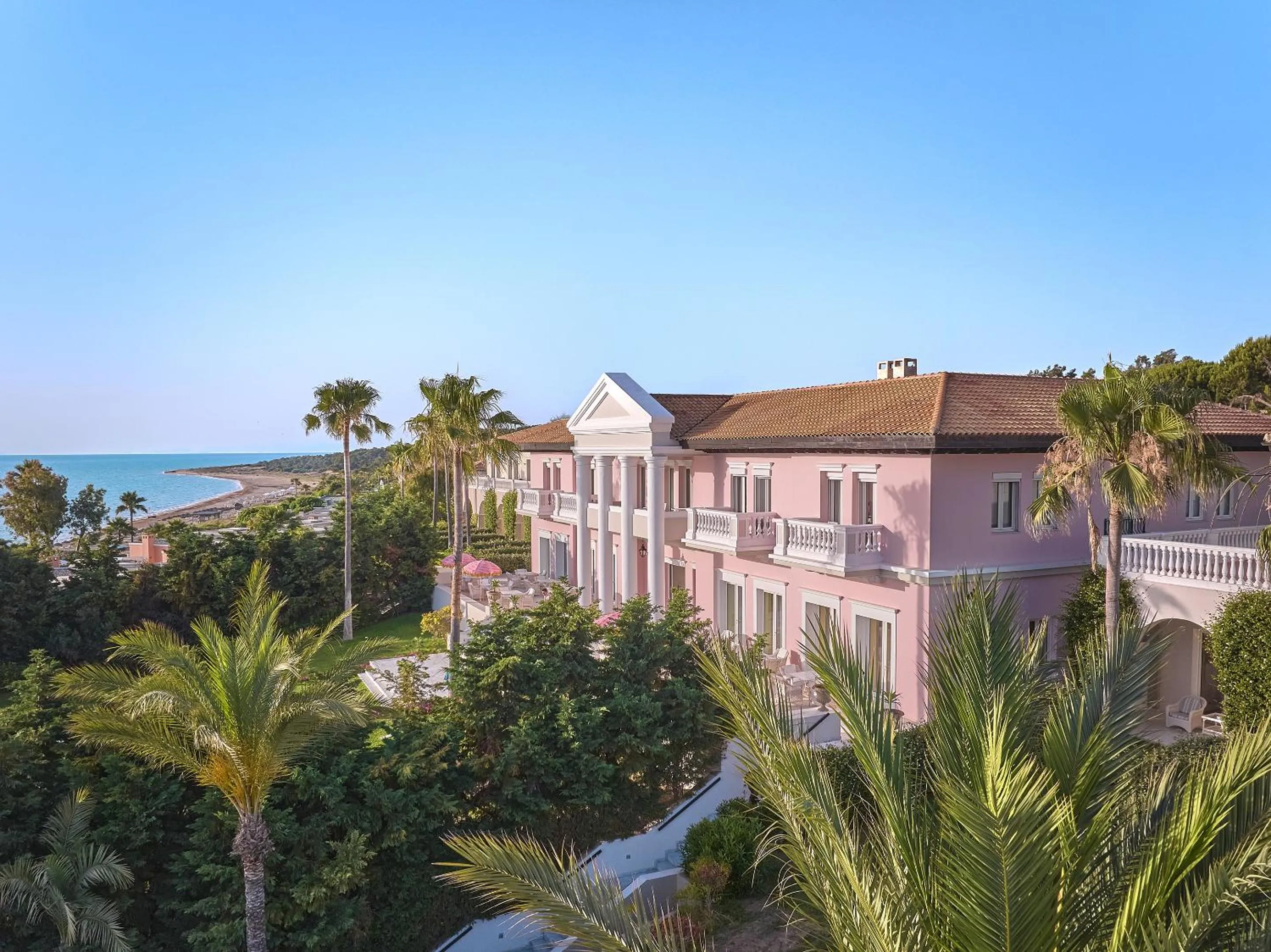 Property building in Mandola Rosa at Riviera Olympia, A Grecotel Resort to Live