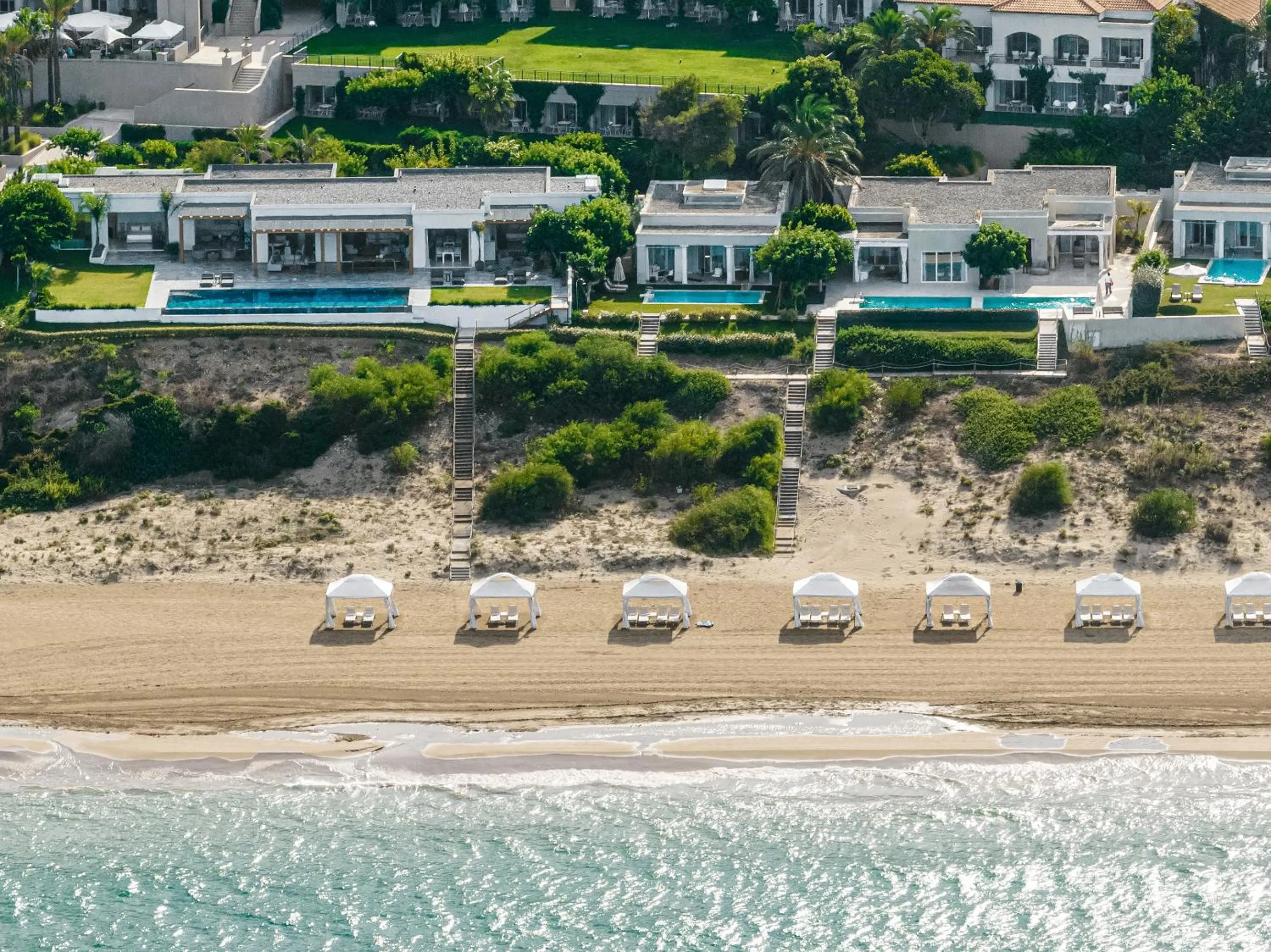 Natural landscape in Mandola Rosa at Riviera Olympia, A Grecotel Resort to Live