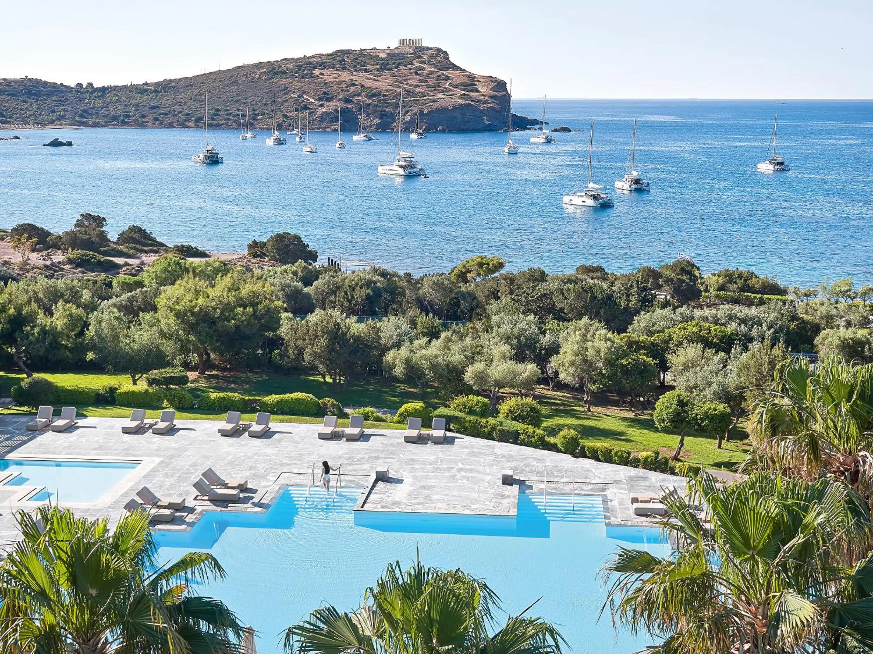 Natural landscape in Cape Sounio, A Grecotel Resort to Live