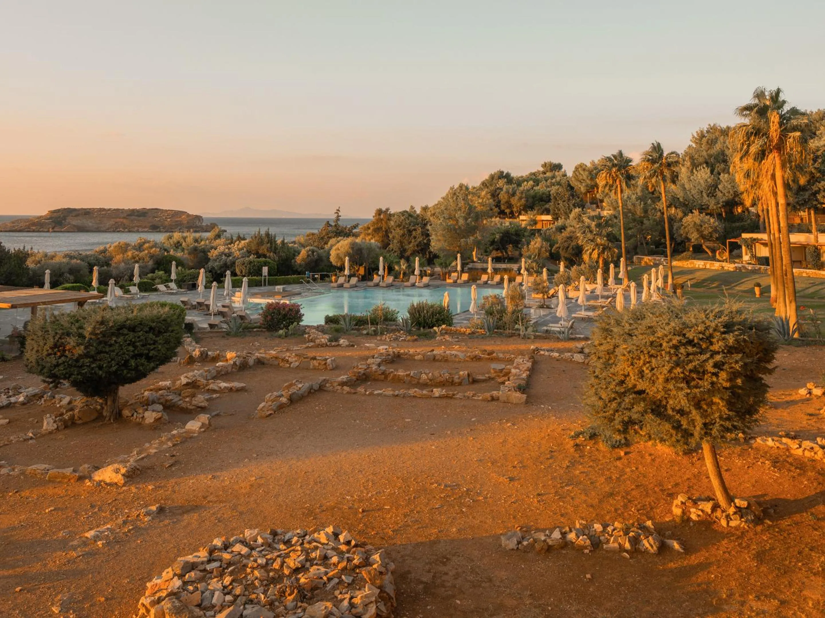 Natural landscape in Cape Sounio, A Grecotel Resort to Live