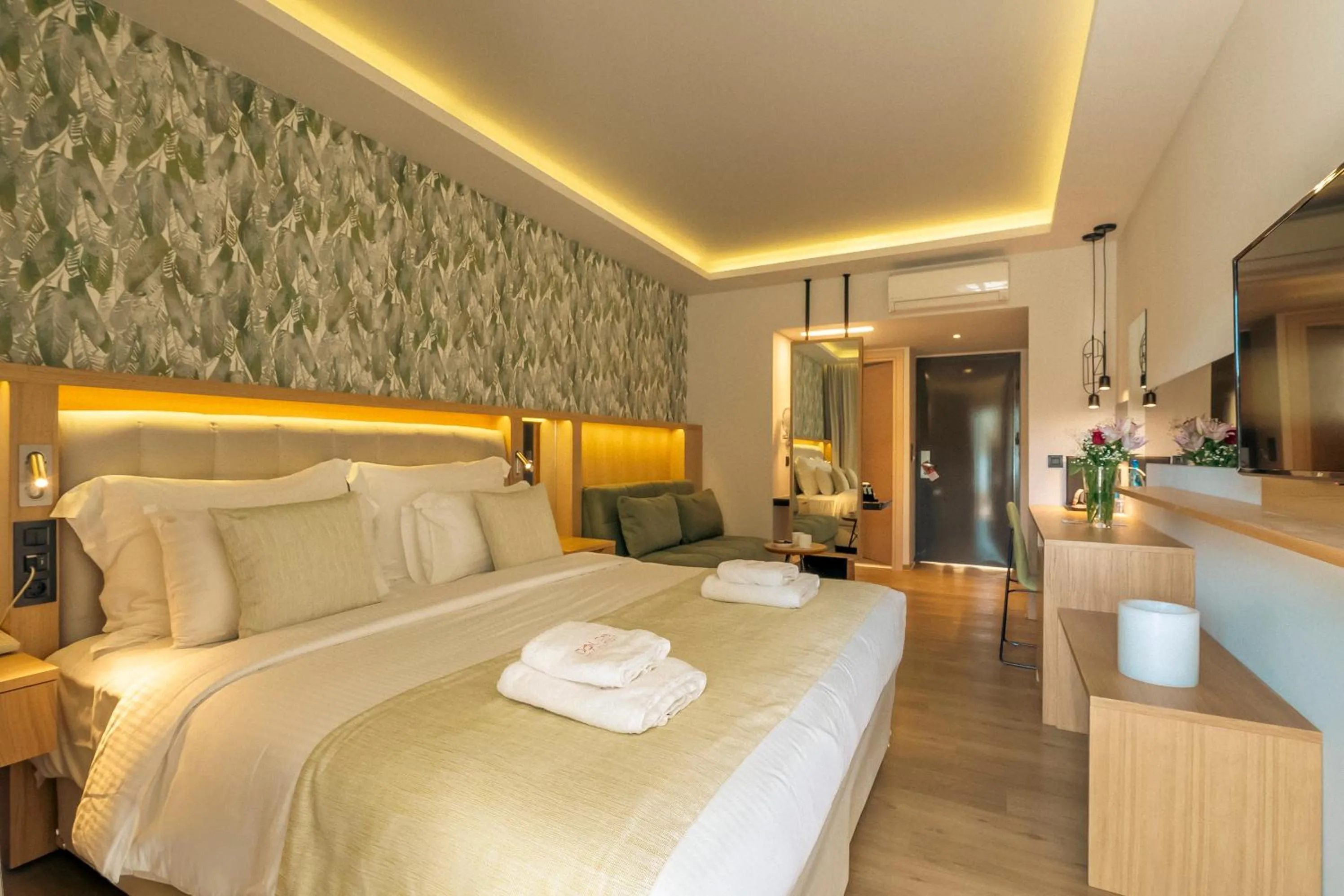 Bed in Zeus Dolce by Wyndham Athens