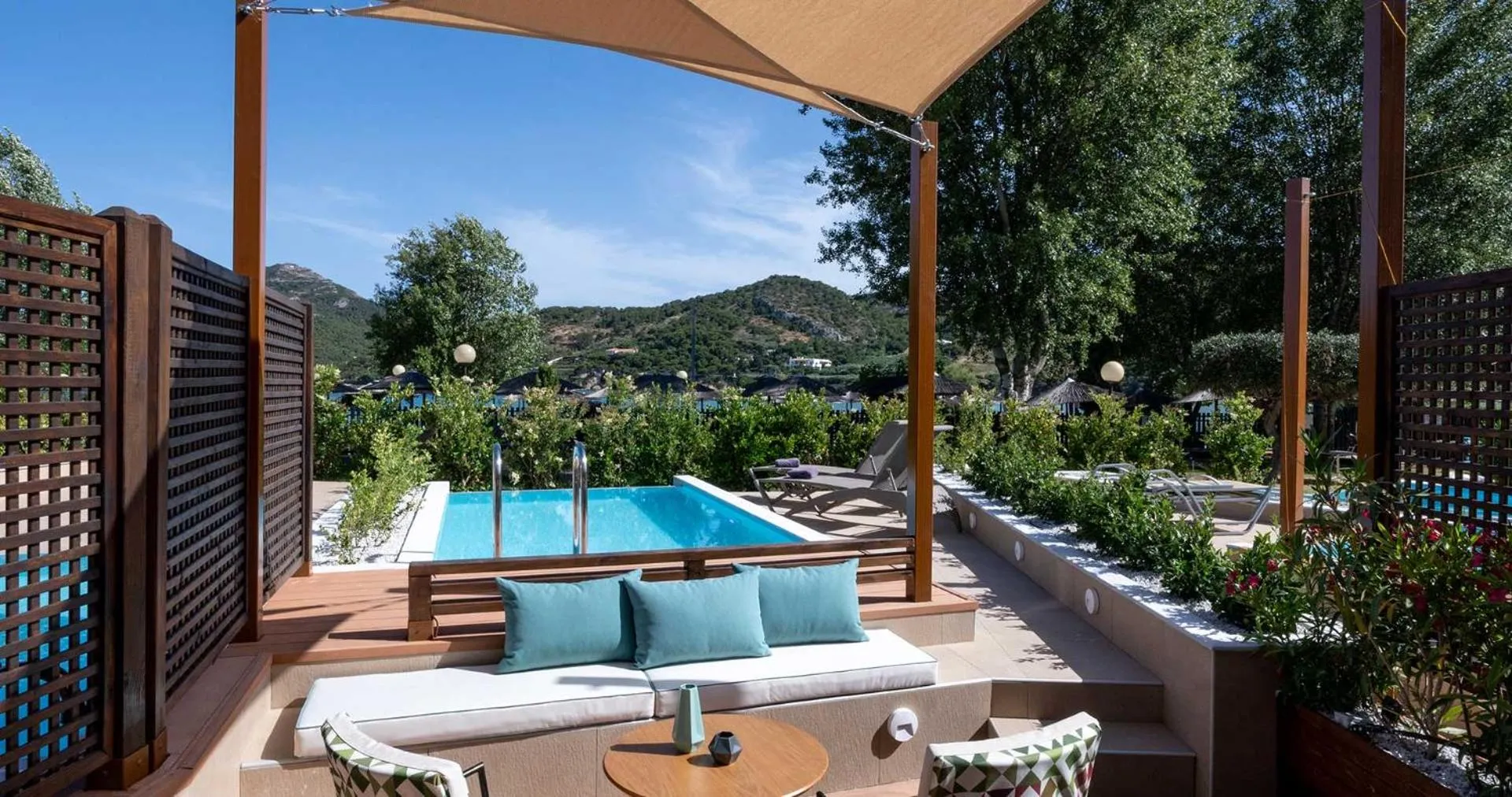 Pool view in Zeus Dolce by Wyndham Athens