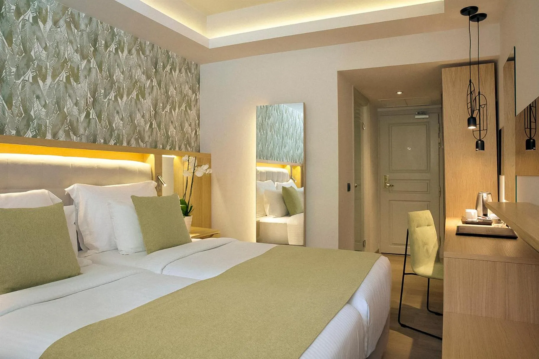 Bed in Zeus Dolce by Wyndham Athens