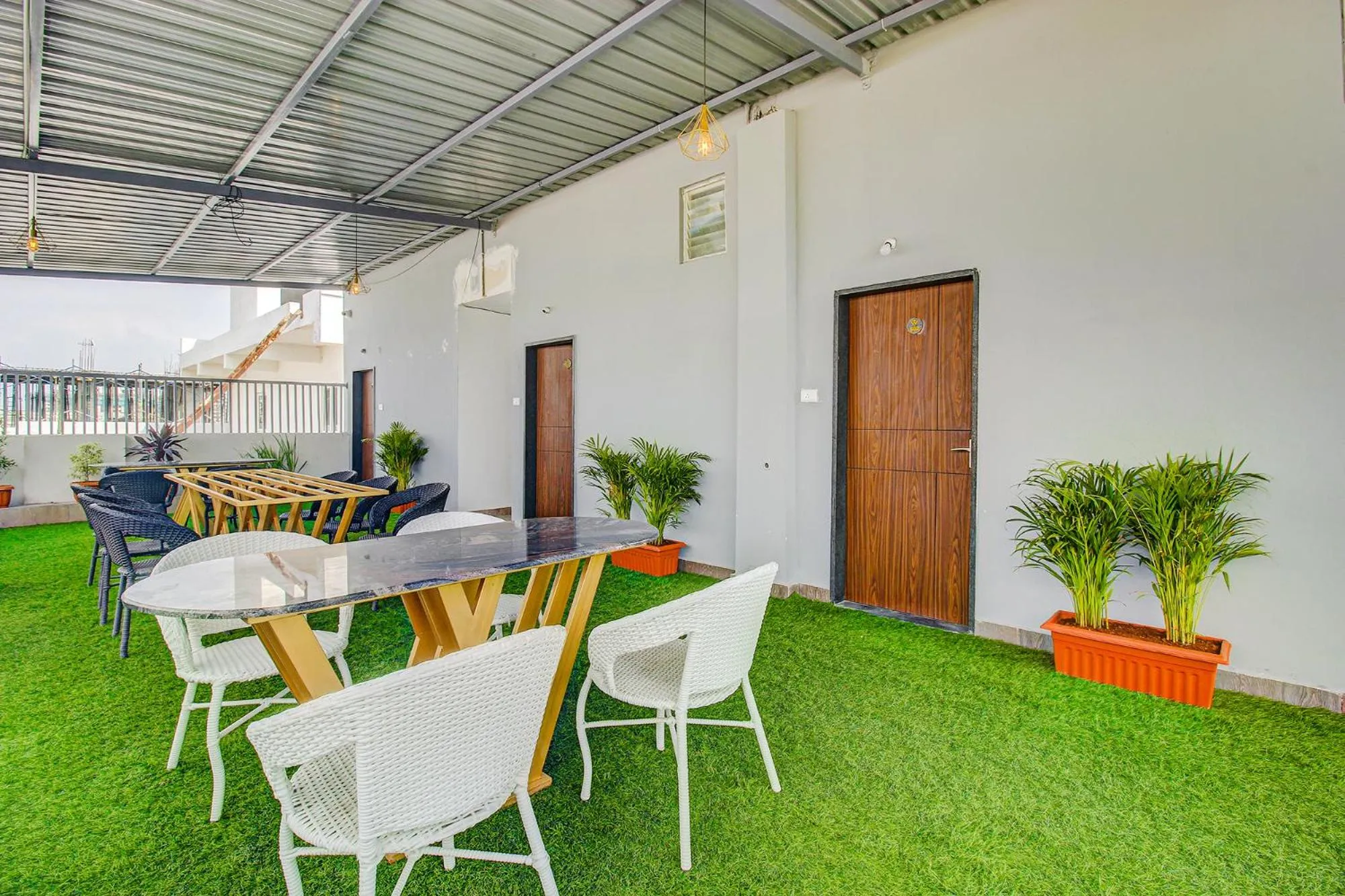 Restaurant/places to eat in FabHotel W Grand Suites