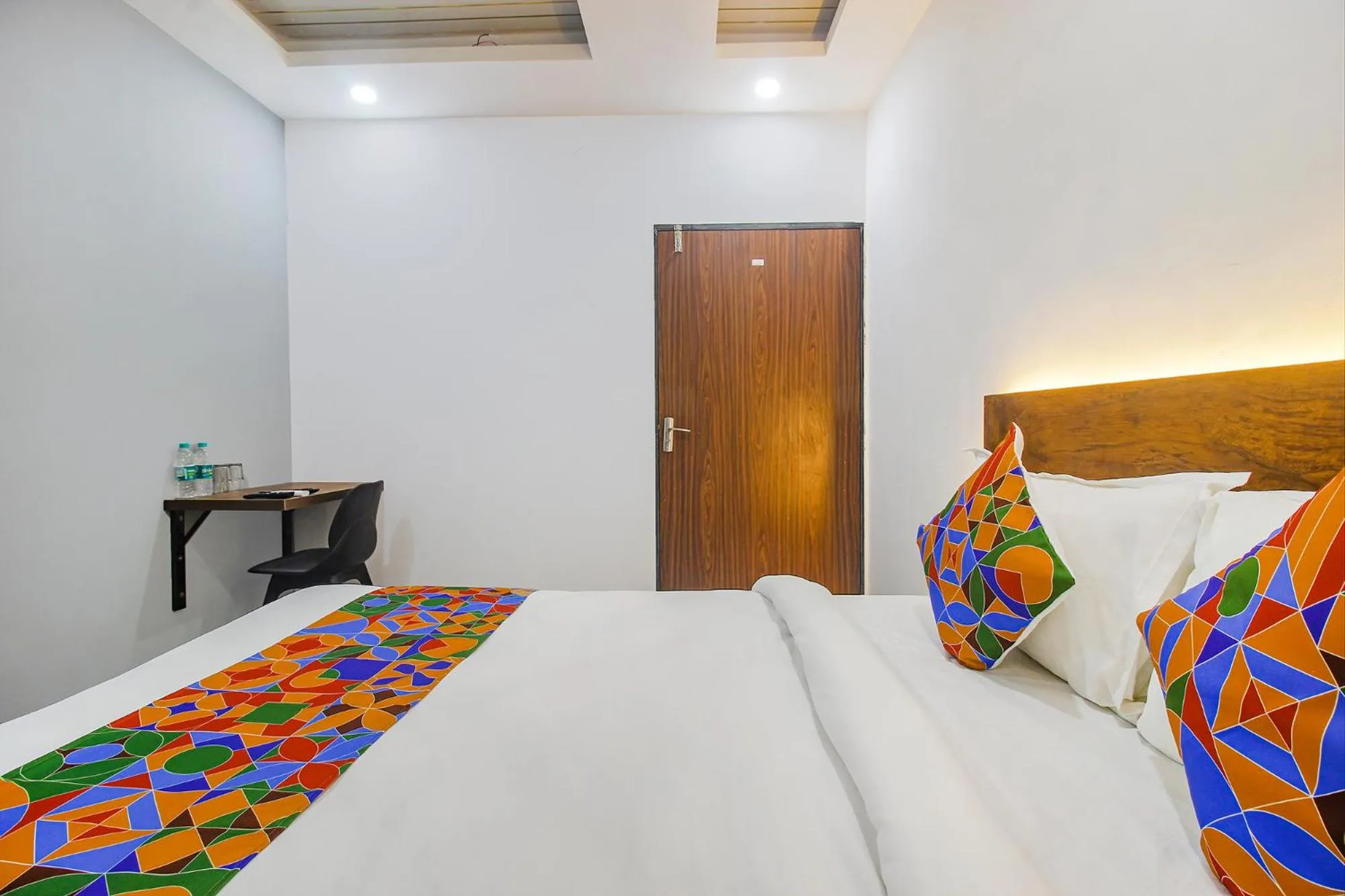 Photo of the whole room, Bed in FabHotel W Grand Suites