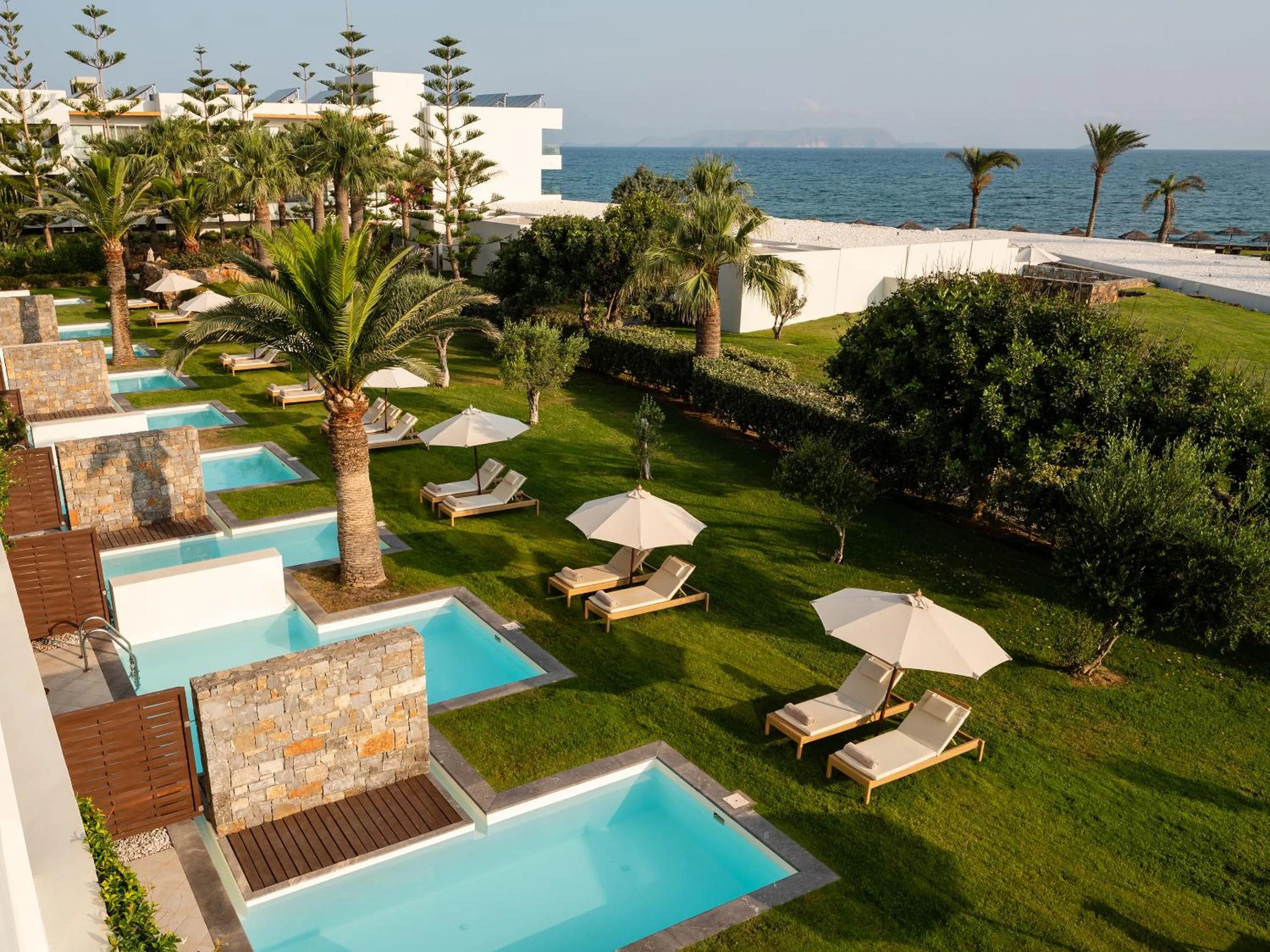 Garden view in Amirandes, A Grecotel Resort to Live
