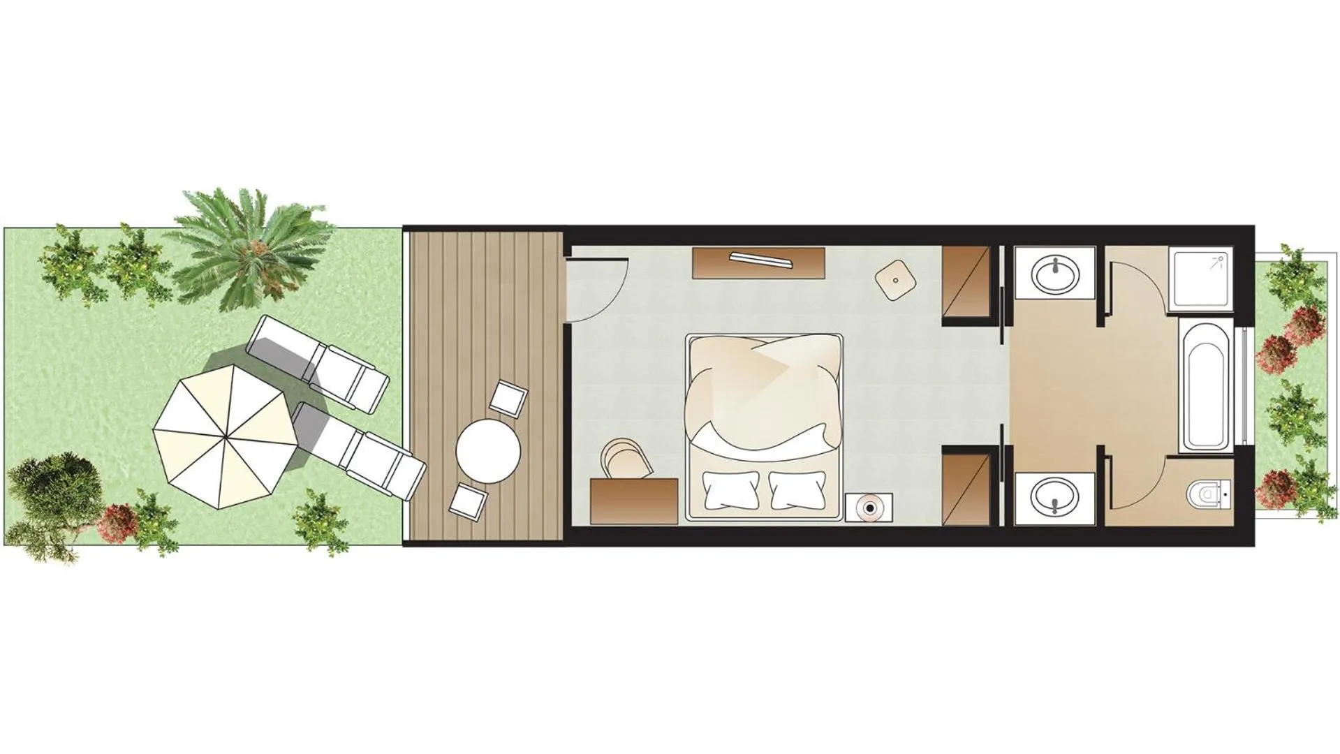 Floor plan in Amirandes, A Grecotel Resort to Live