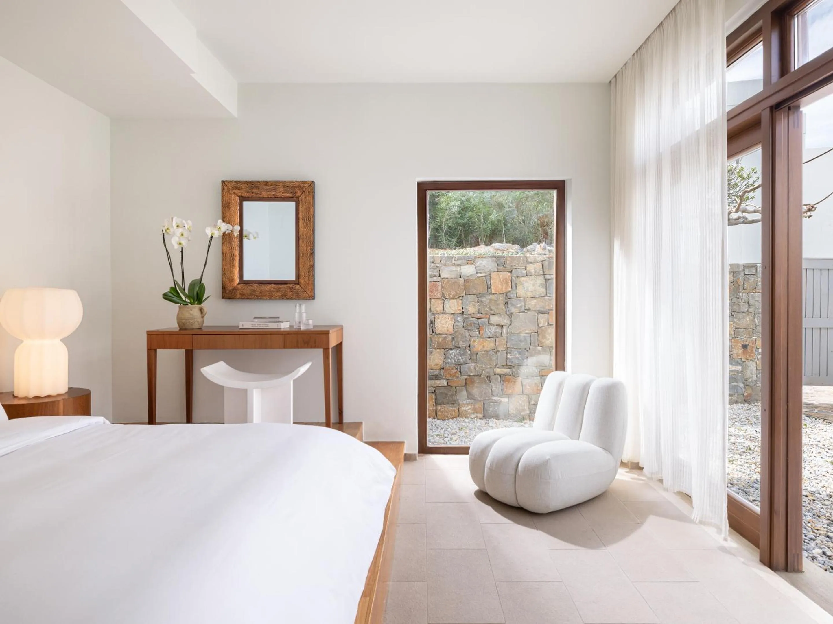 Bed in Amirandes, A Grecotel Resort to Live