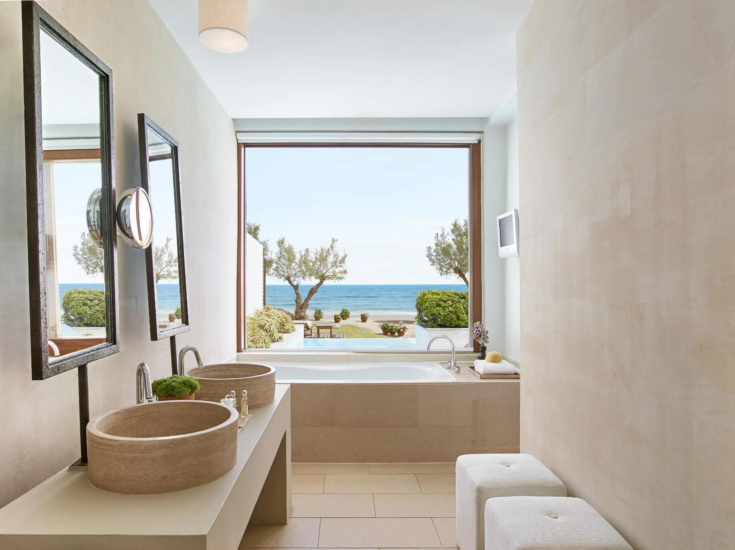 Bathroom in Amirandes, A Grecotel Resort to Live