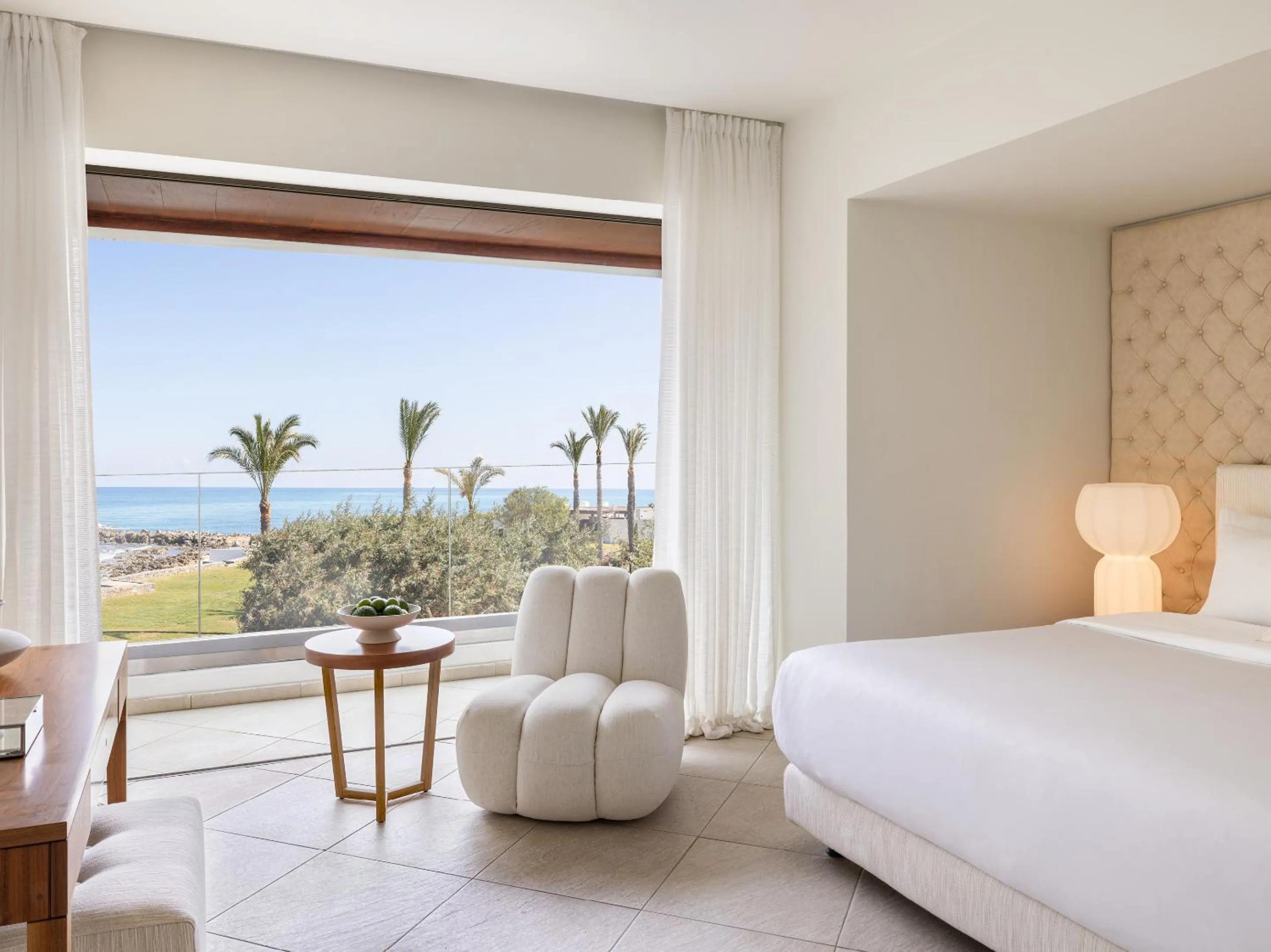 View (from property/room), Bed in Amirandes, A Grecotel Resort to Live