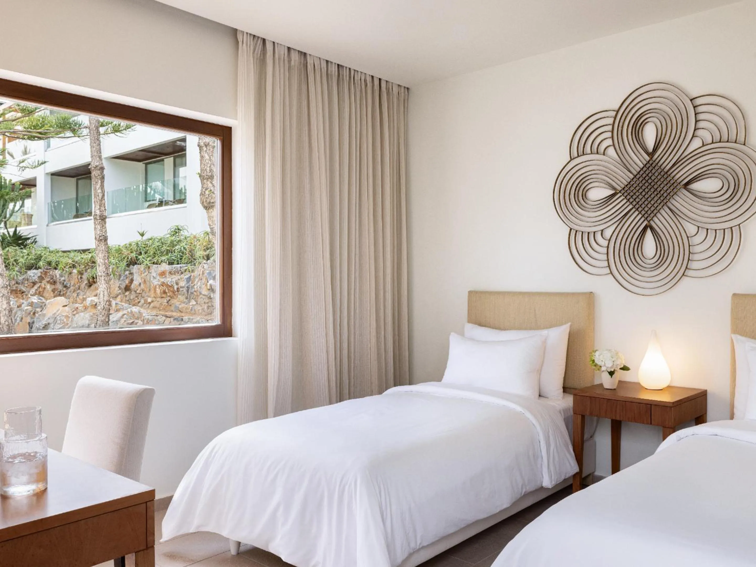 Bed in Amirandes, A Grecotel Resort to Live