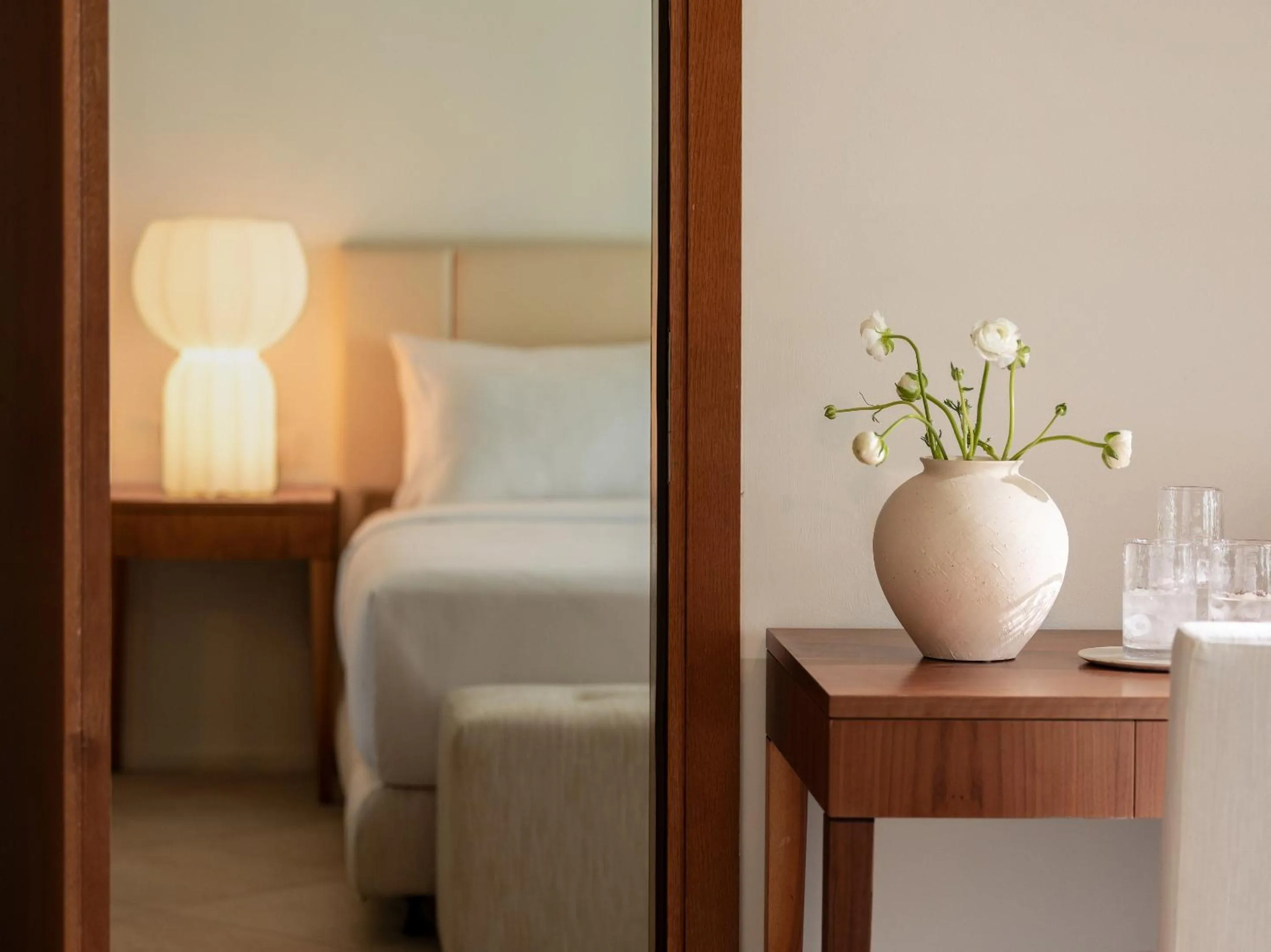 Bed in Amirandes, A Grecotel Resort to Live