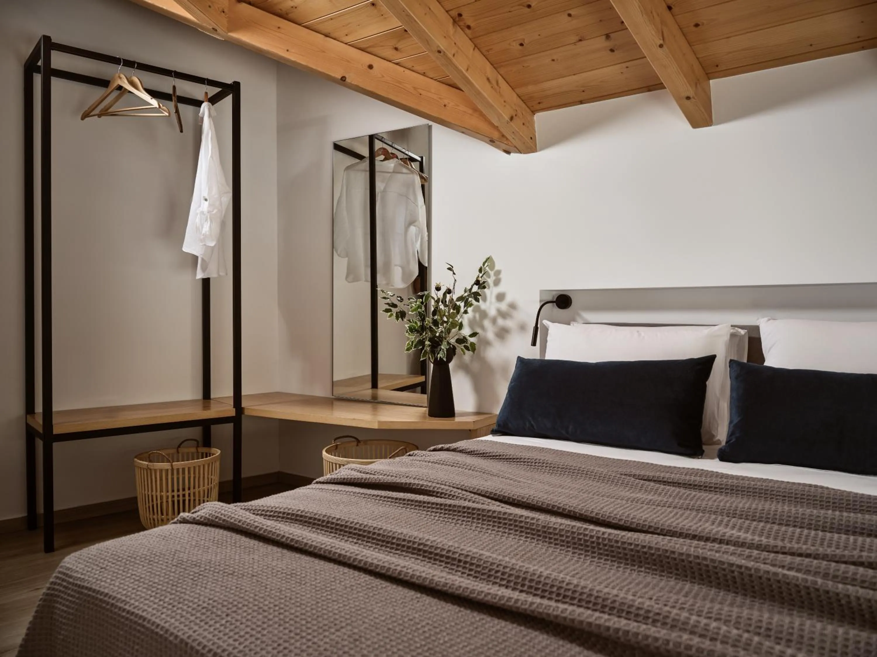 Bedroom, Bed in Giannoulis City Apartments