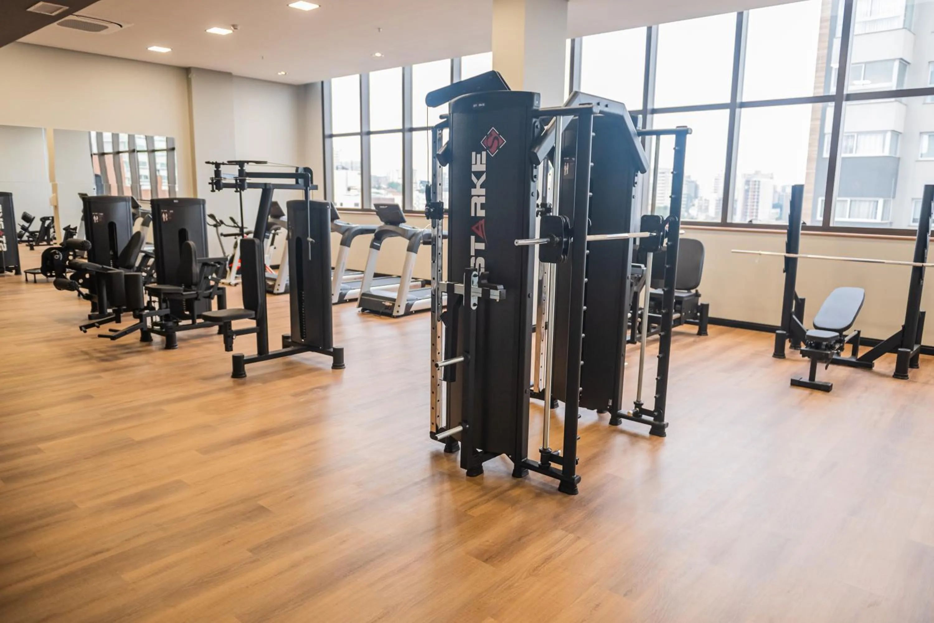 Fitness centre/facilities in Dall'Onder Planalto Hotel Bento Gonçalves