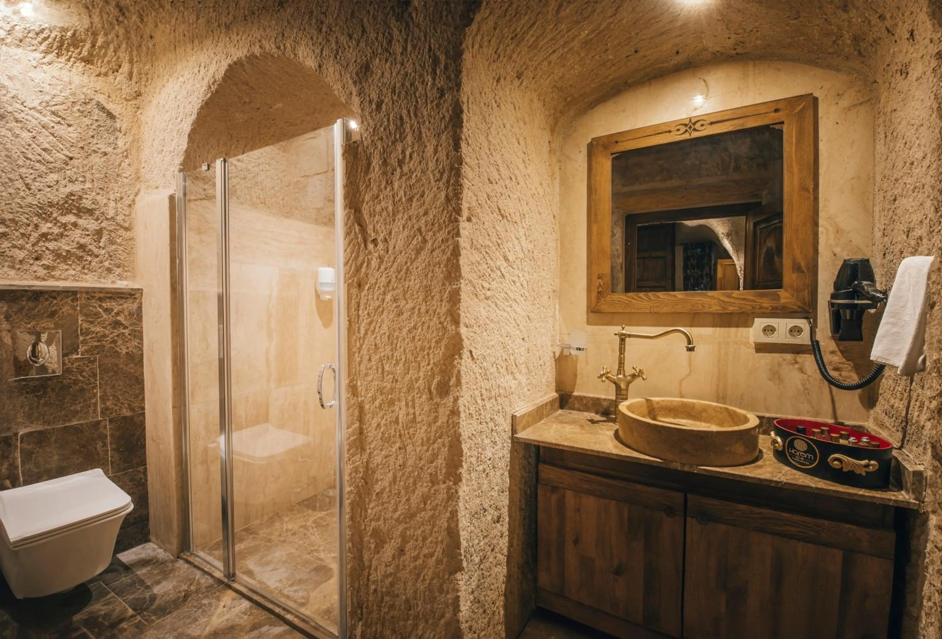 Bathroom in Harem Suites Cappadocia