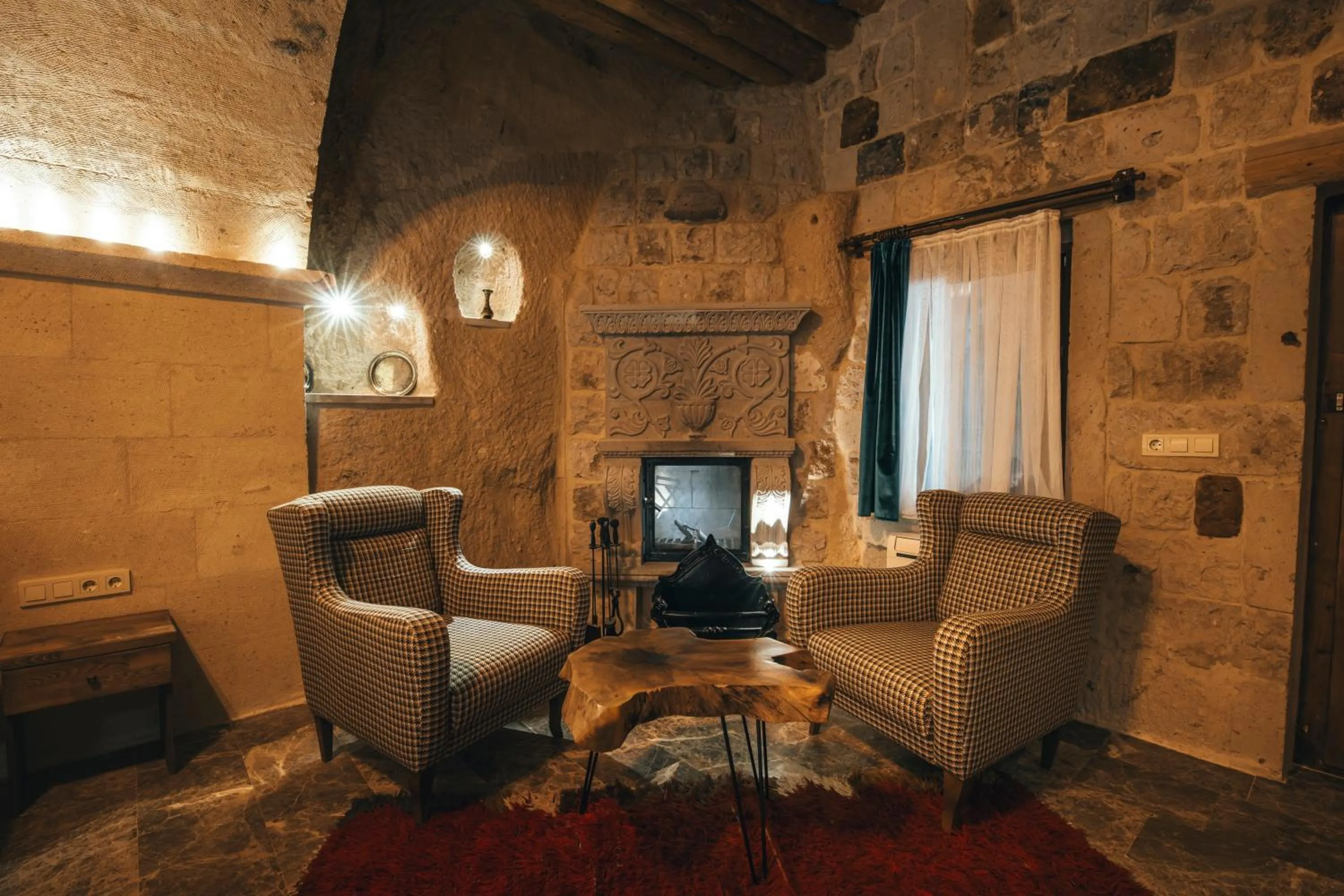 Seating area in Harem Suites Cappadocia