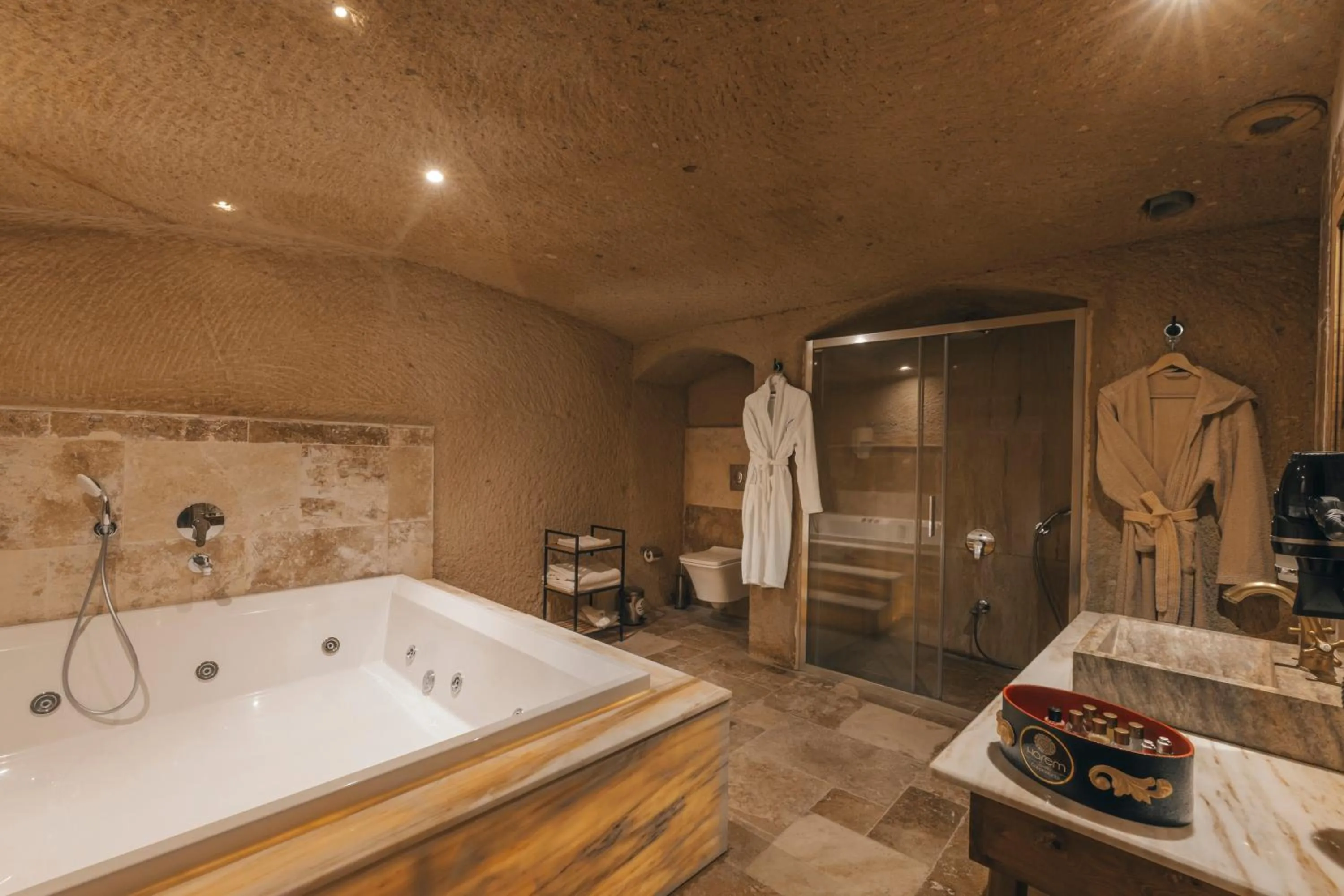 Toilet in Harem Suites Cappadocia