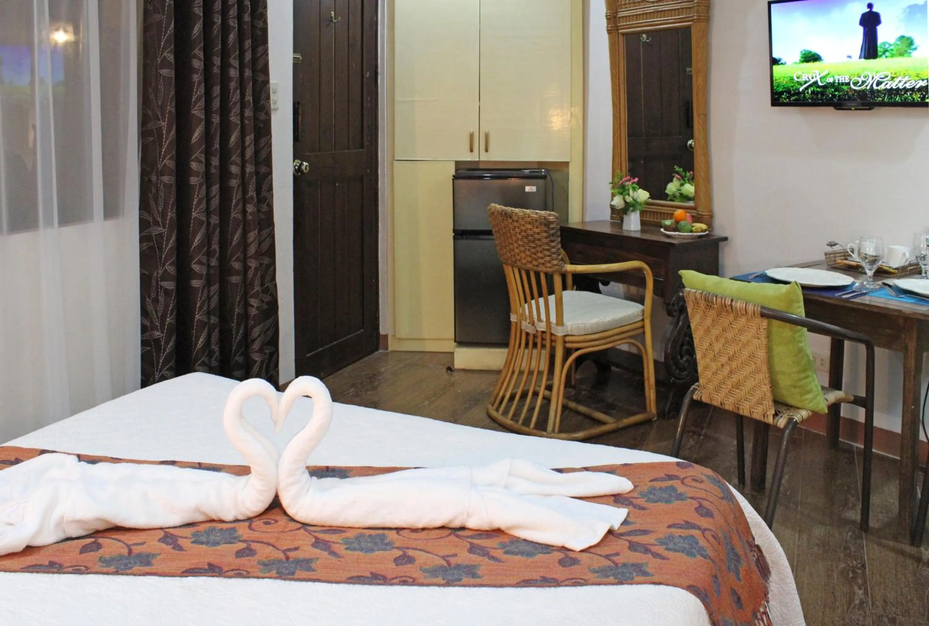 Bed in Balaibinda Lodge