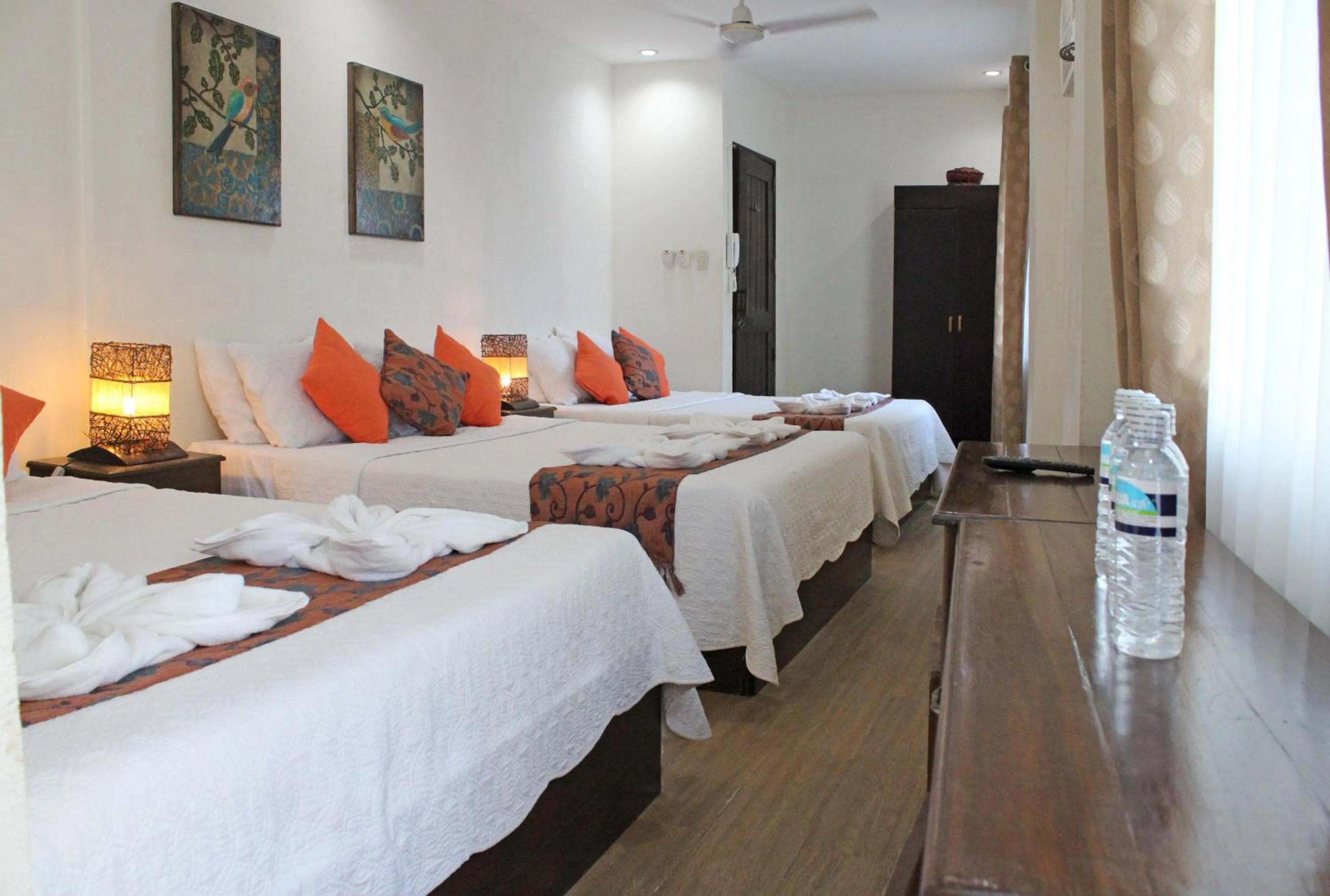 Bed in Balaibinda Lodge