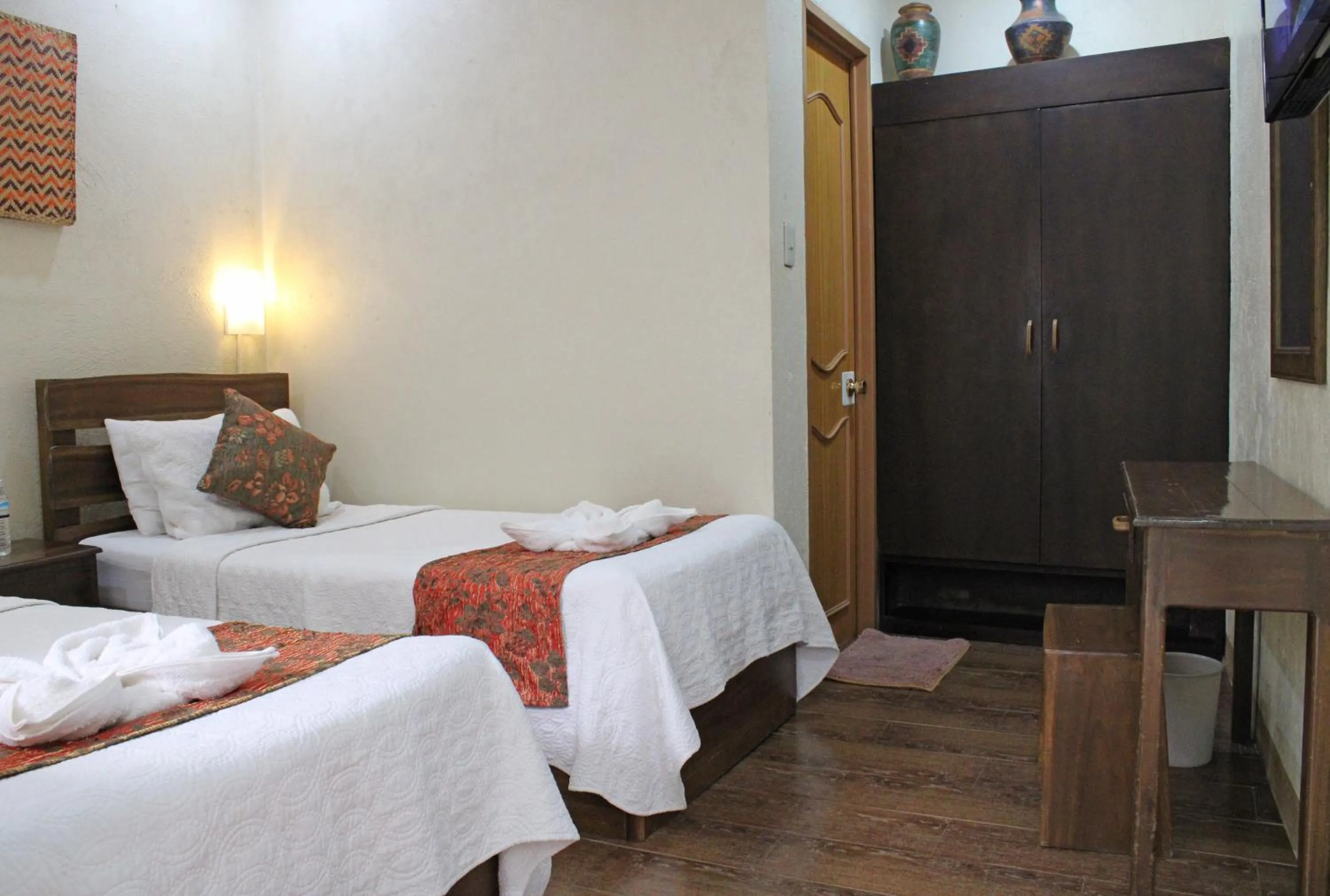 Bed in Balaibinda Lodge