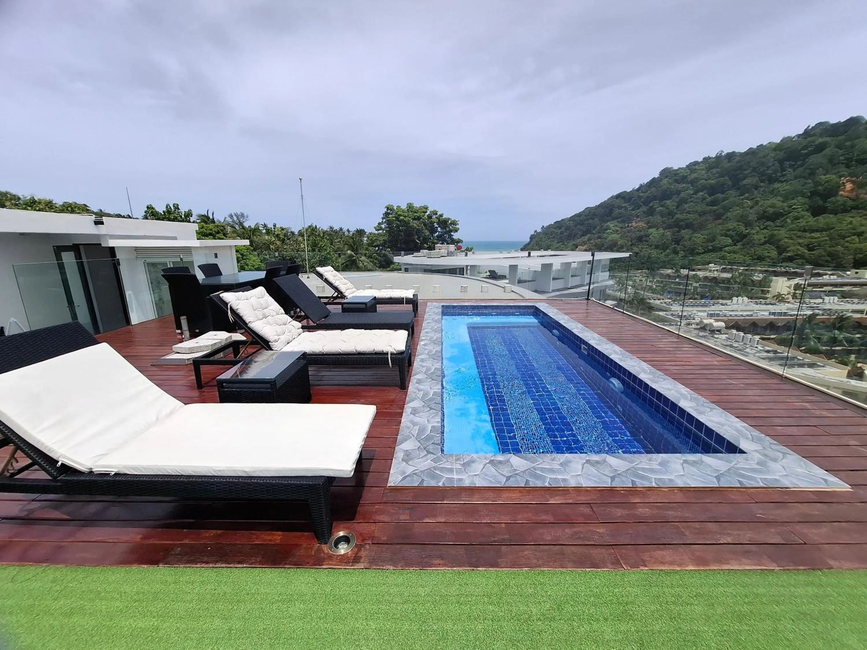Pool view in Twin Sands Resort Penthouse