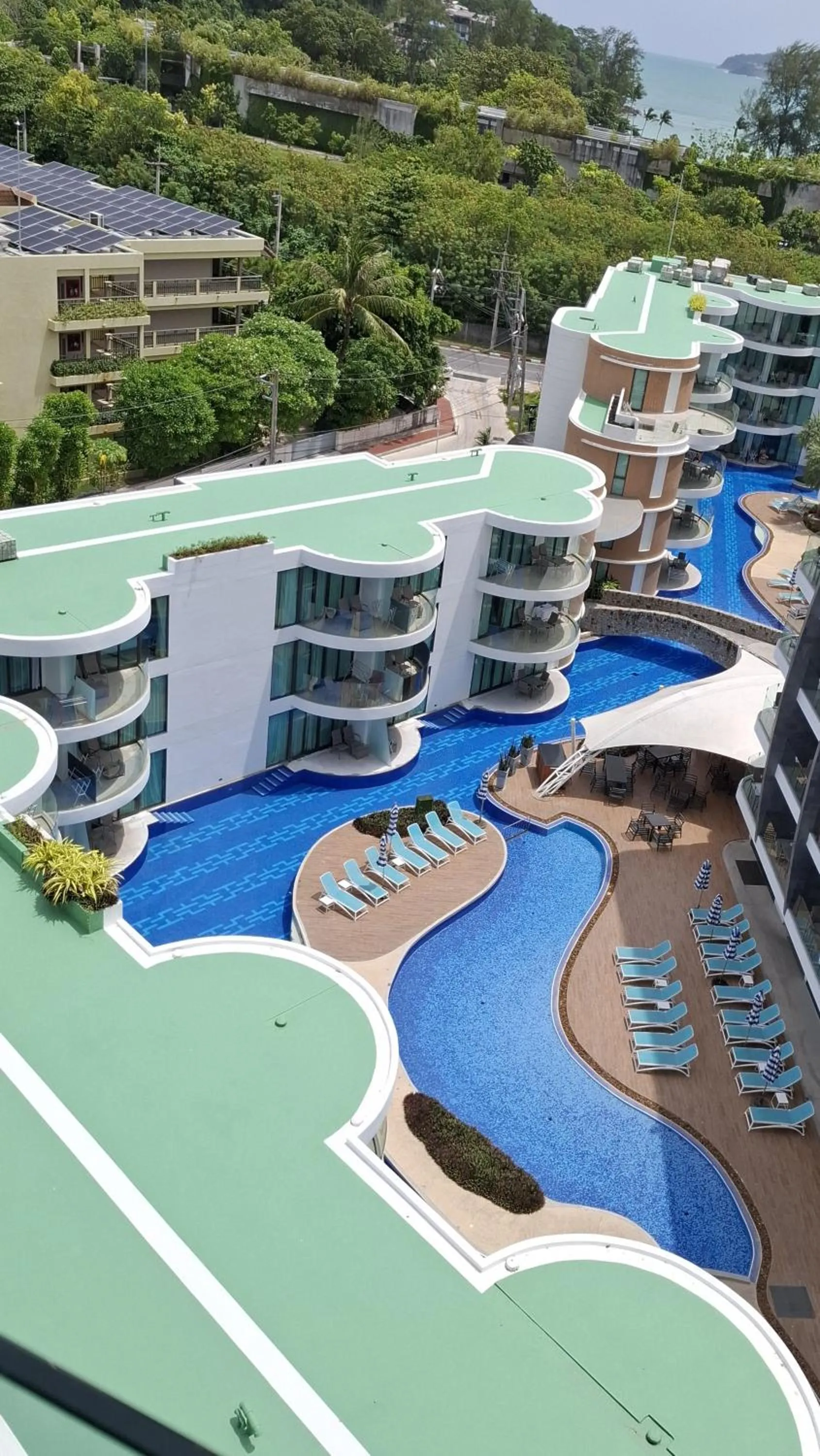 Pool view in Twin Sands Resort Penthouse