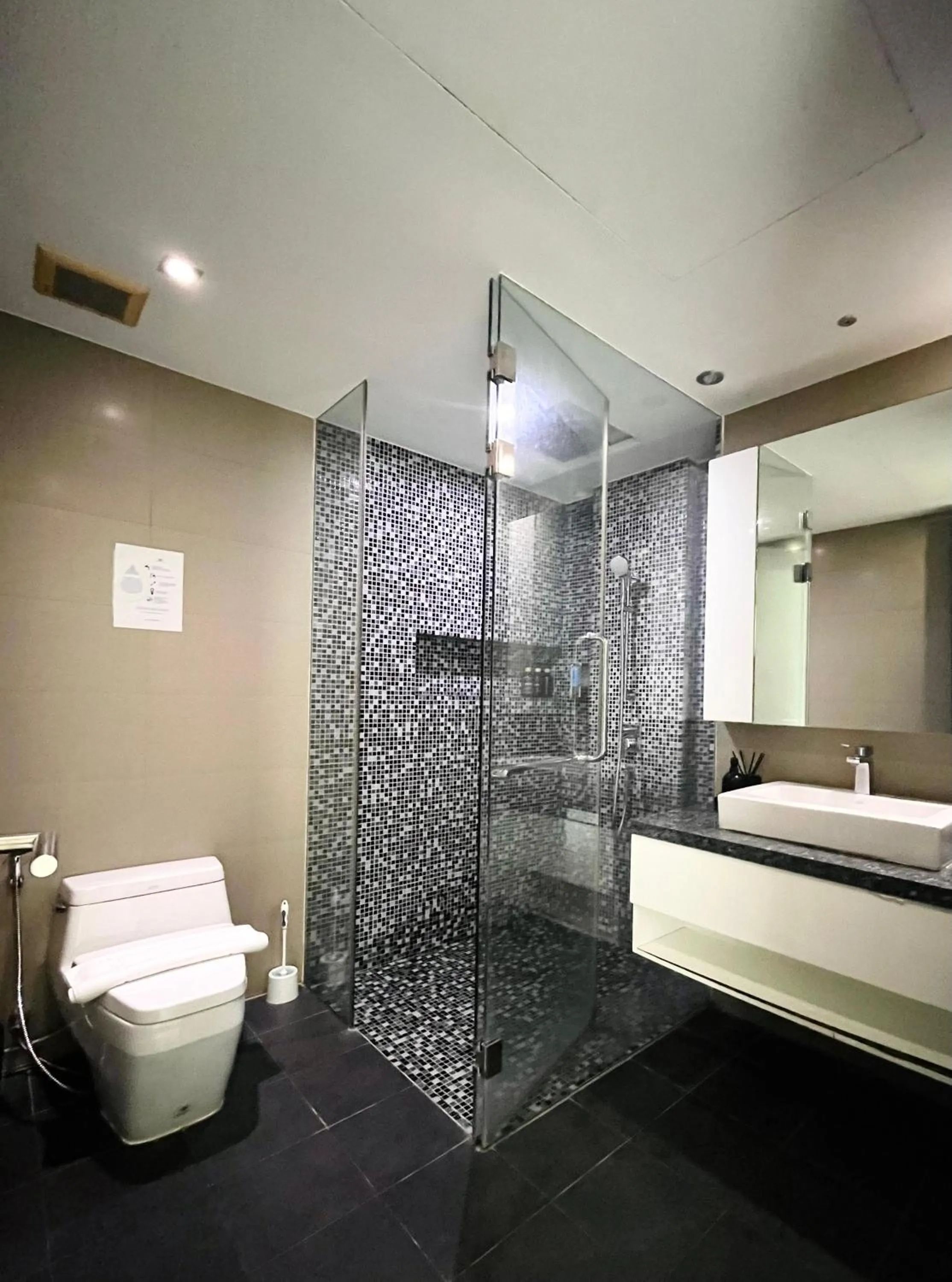 Shower in Twin Sands Resort Penthouse