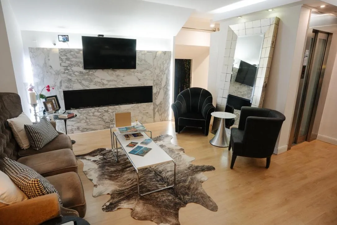 Lobby or reception in Andromeda Boutique Hotel