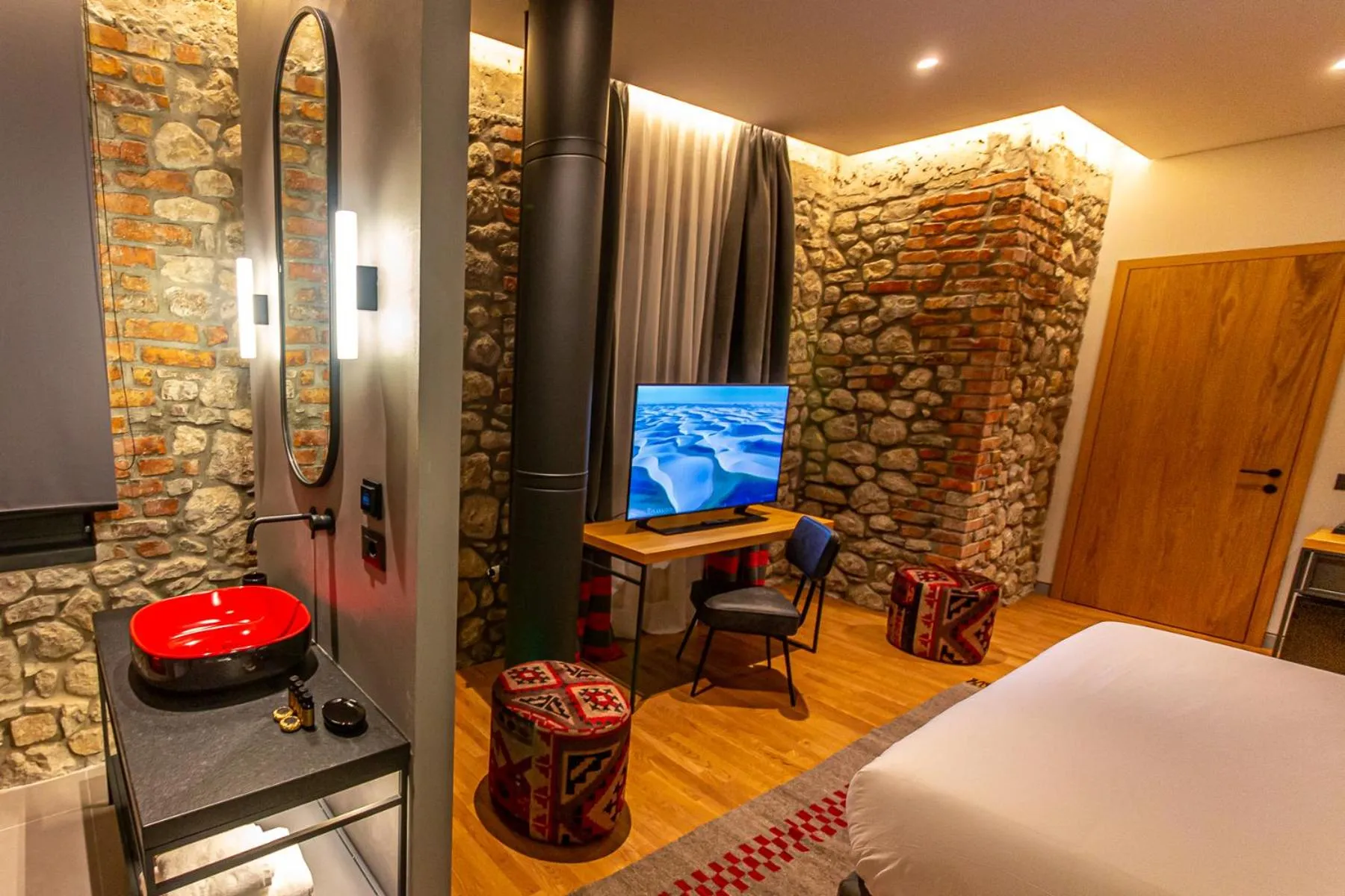 Bed in Melesin Distillery