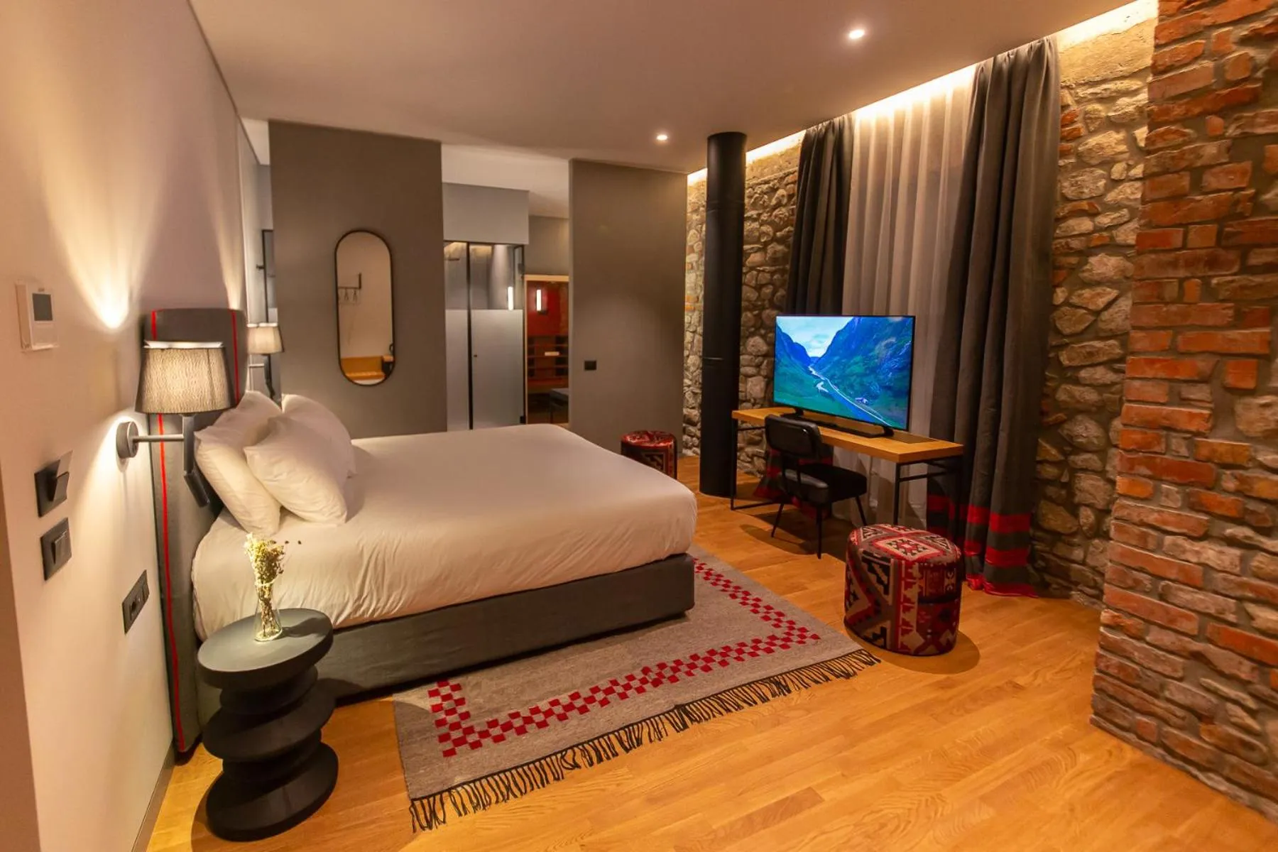 Bed in Melesin Distillery