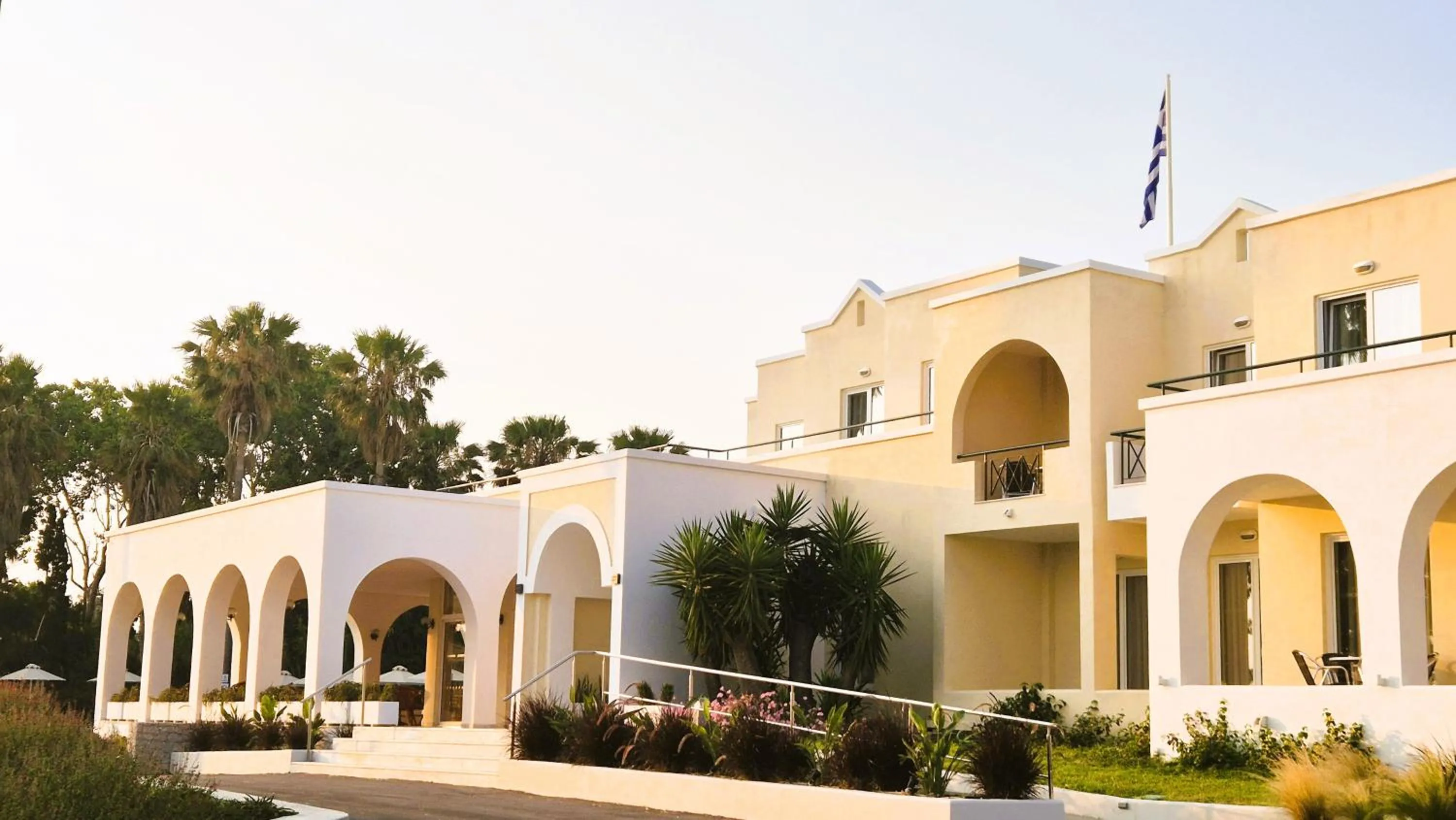 Property building in Andromeda Hotel Apartments