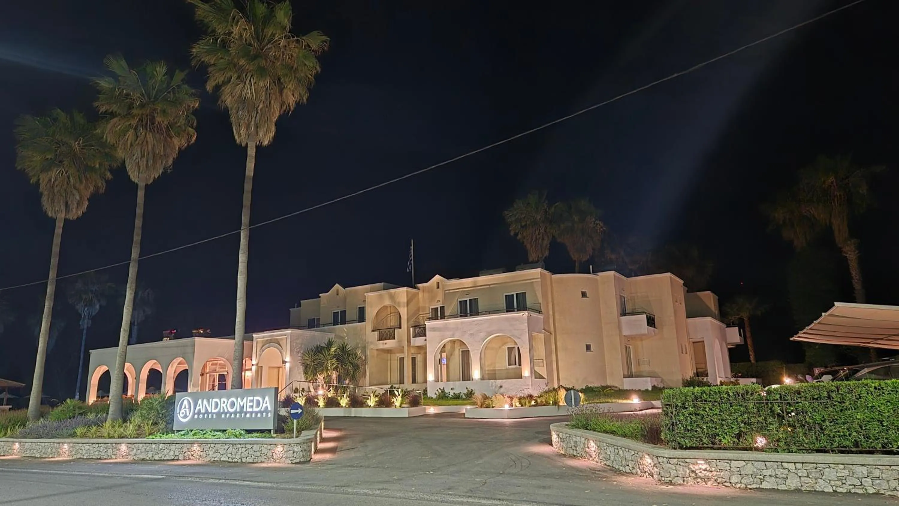 Property building in Andromeda Hotel Apartments