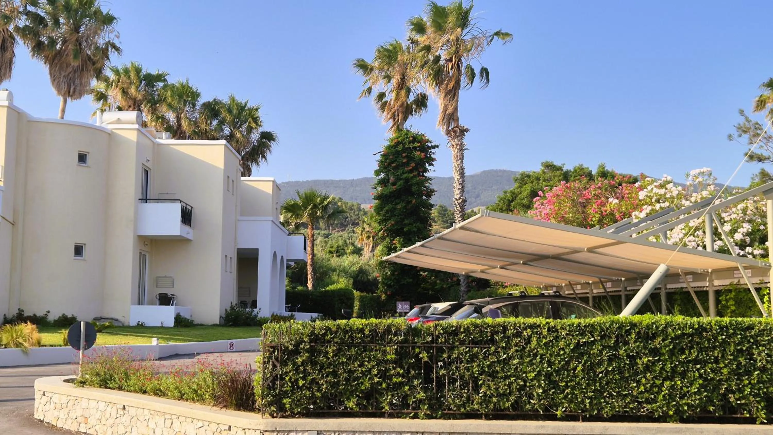 Property building in Andromeda Hotel Apartments