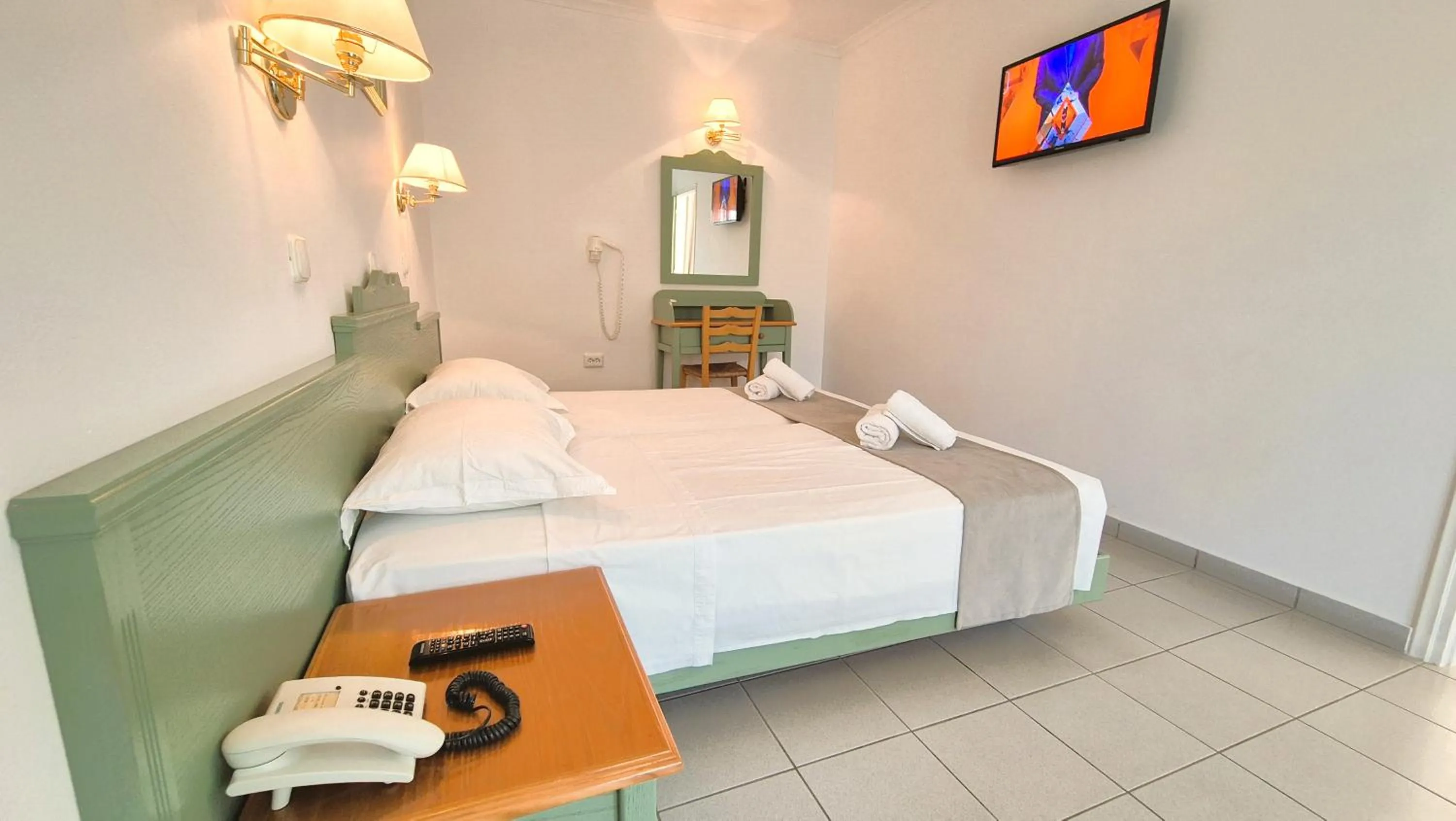 Bedroom, Bed in Andromeda Hotel Apartments