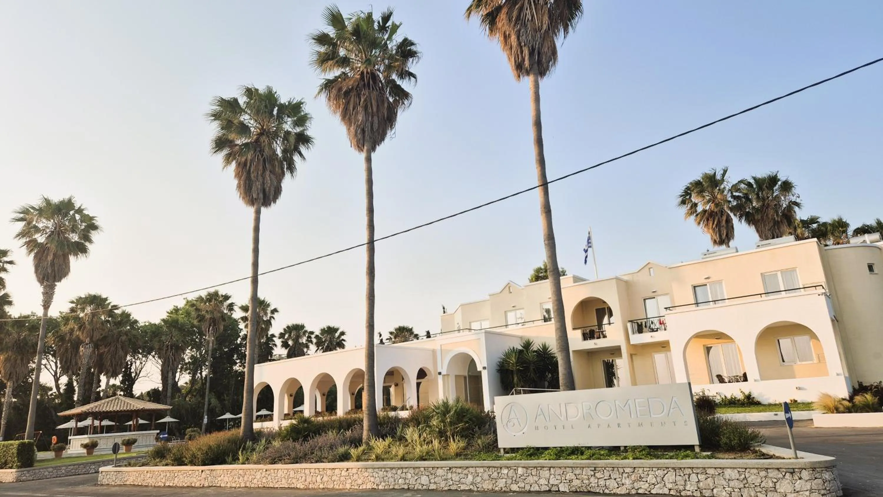 Property building in Andromeda Hotel Apartments