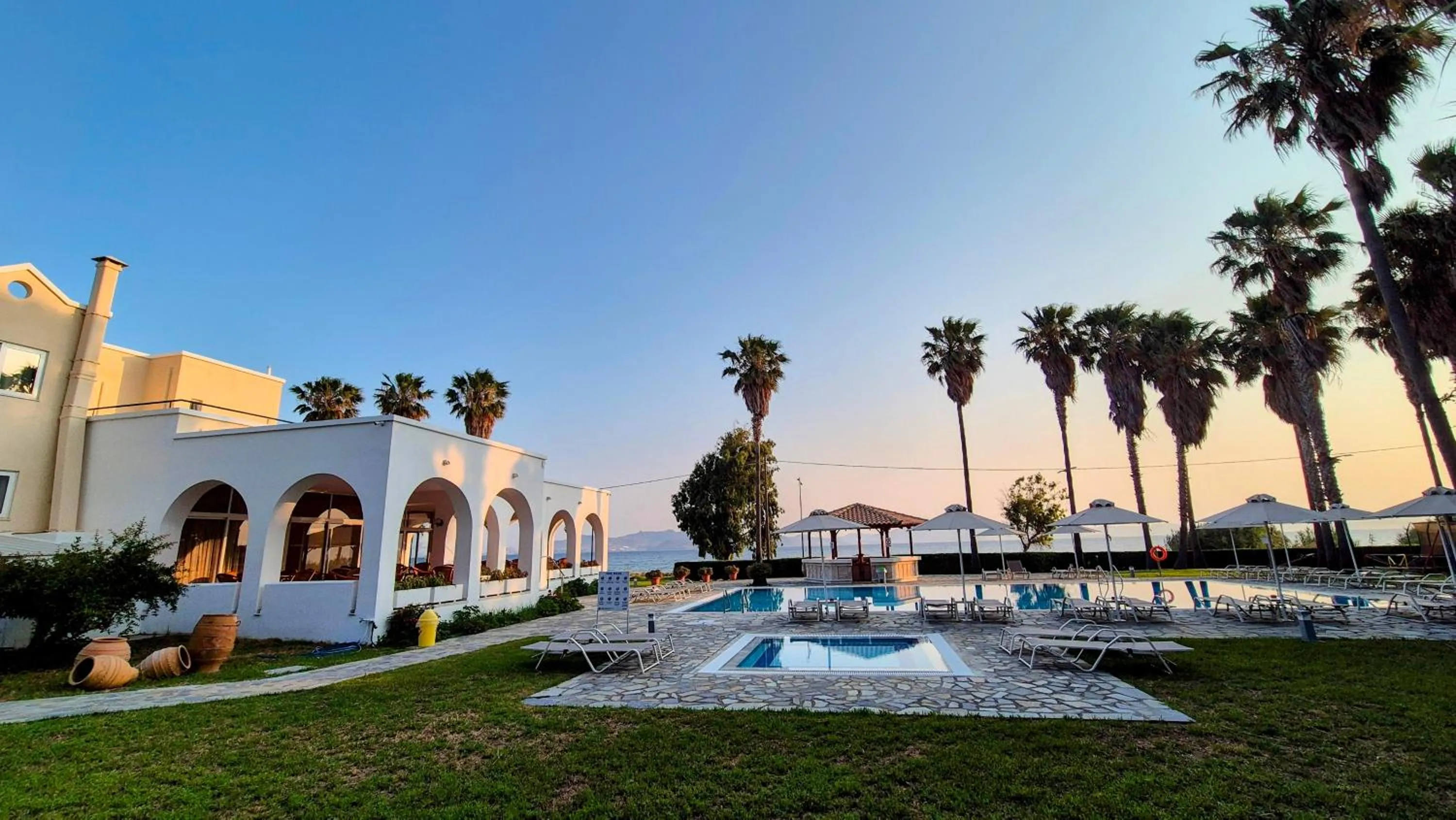 Swimming pool in Andromeda Hotel Apartments