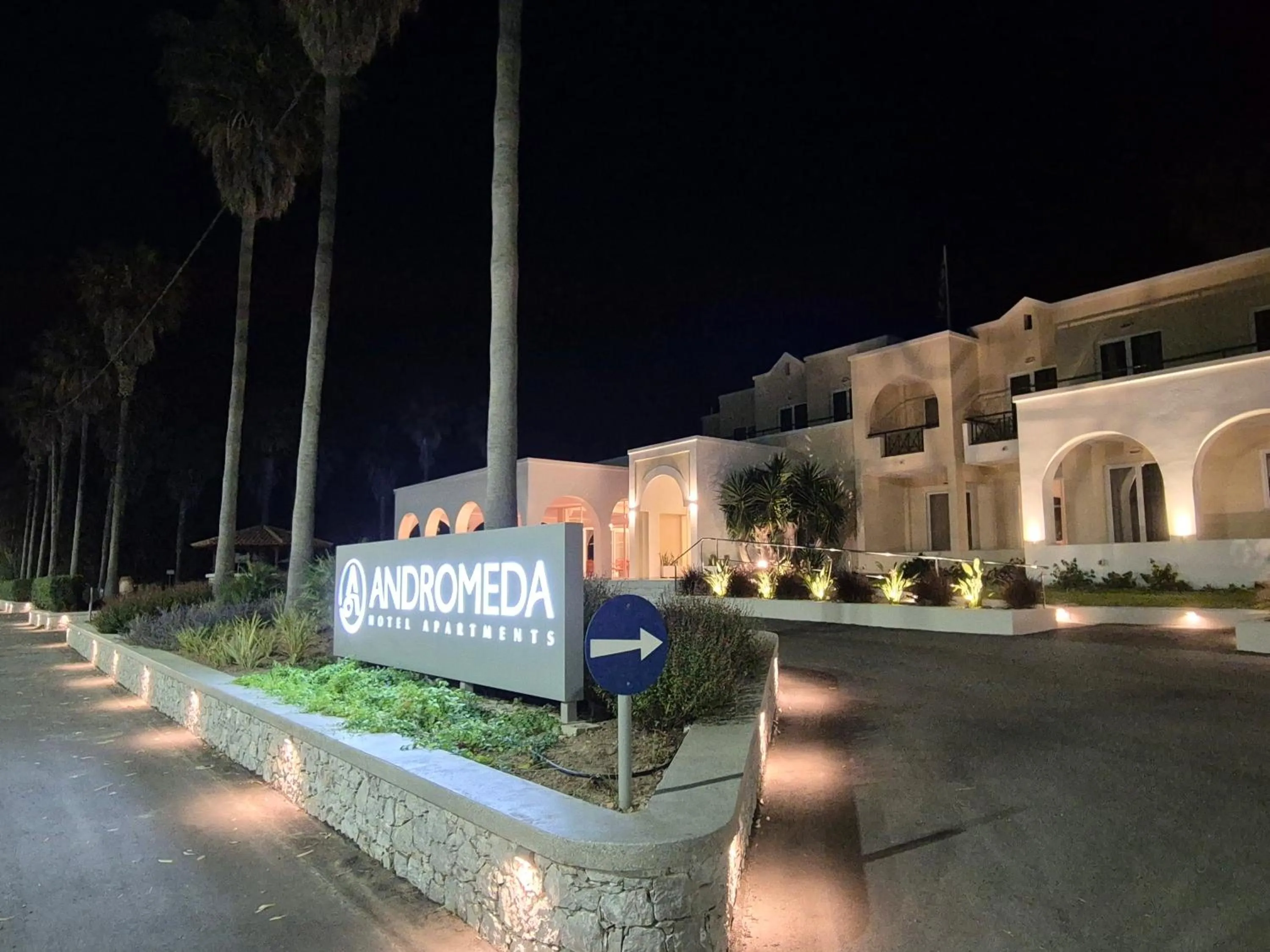 Property building in Andromeda Hotel Apartments