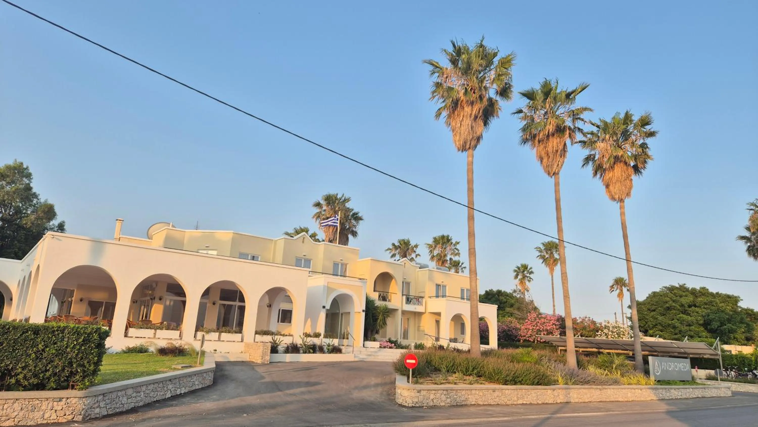 Property building in Andromeda Hotel Apartments